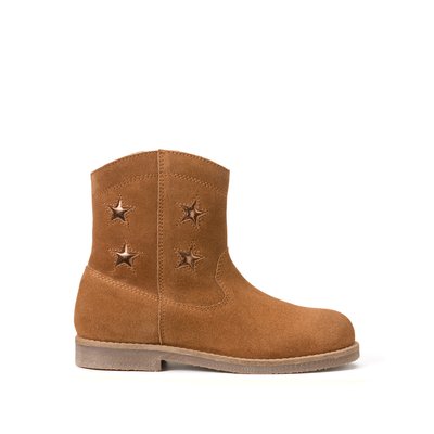 Kids Suede Ankle Boots LA REDOUTE COLLECTIONS