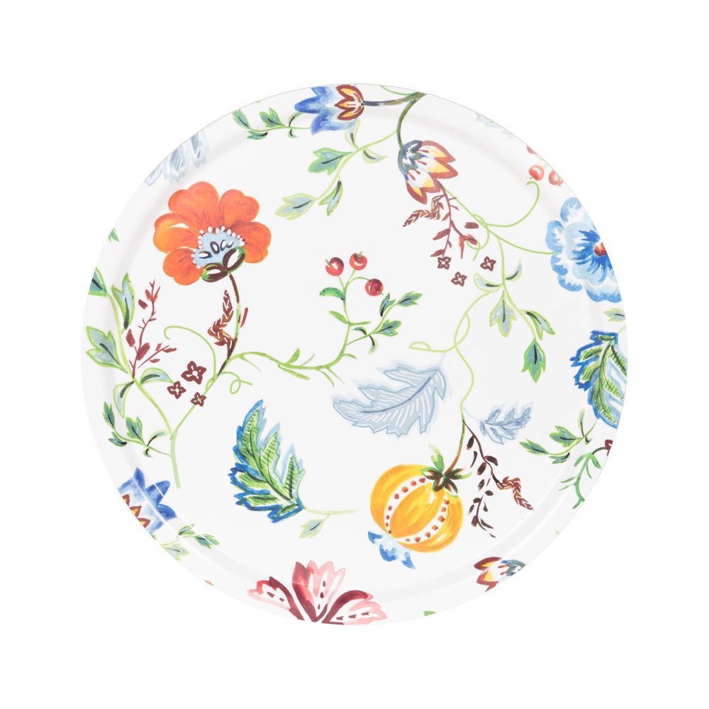 Plateau rond Camelia 46 cm, TABLE PASSION