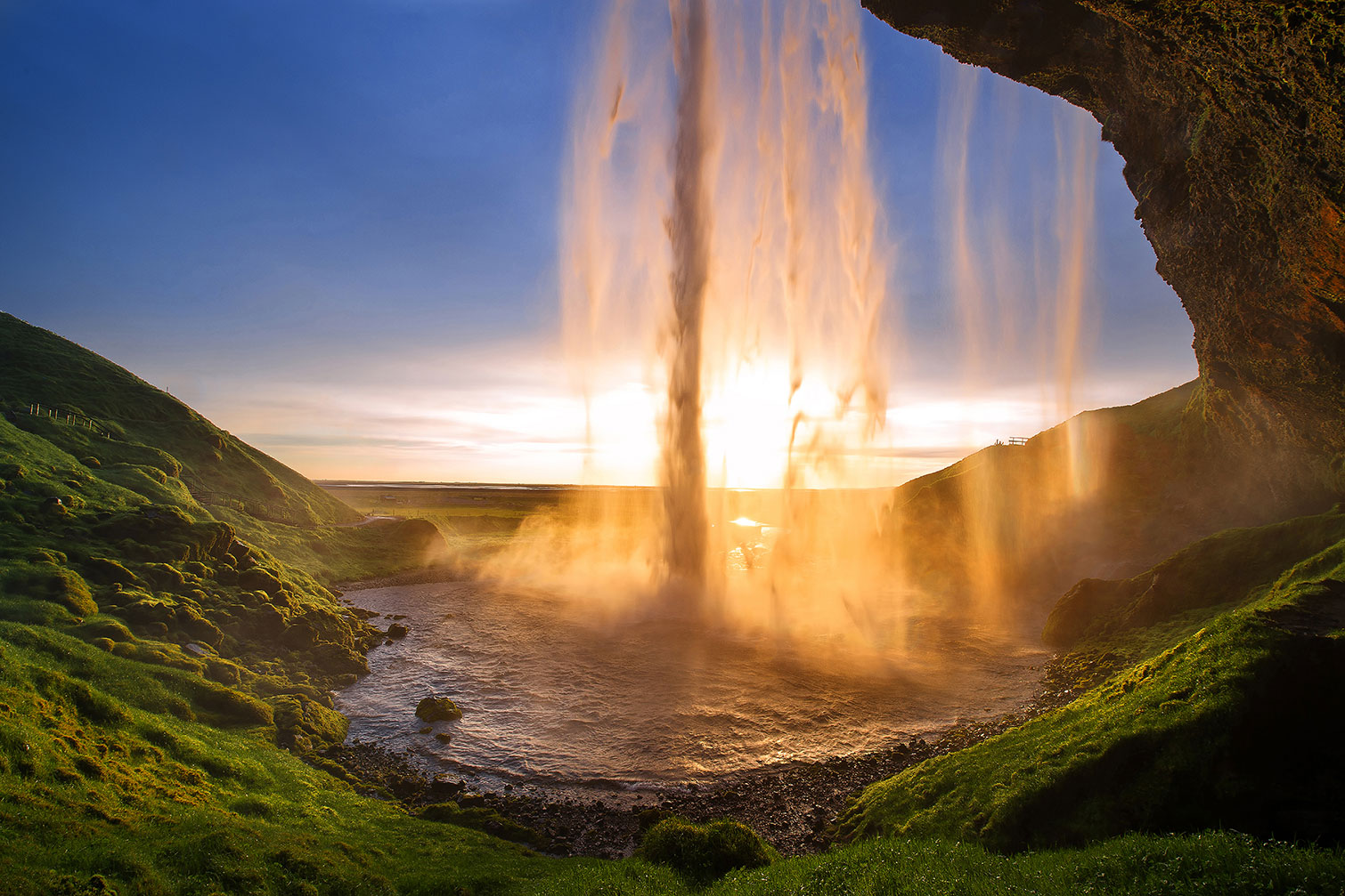 Tableau seljalandsfoss, HEXOA