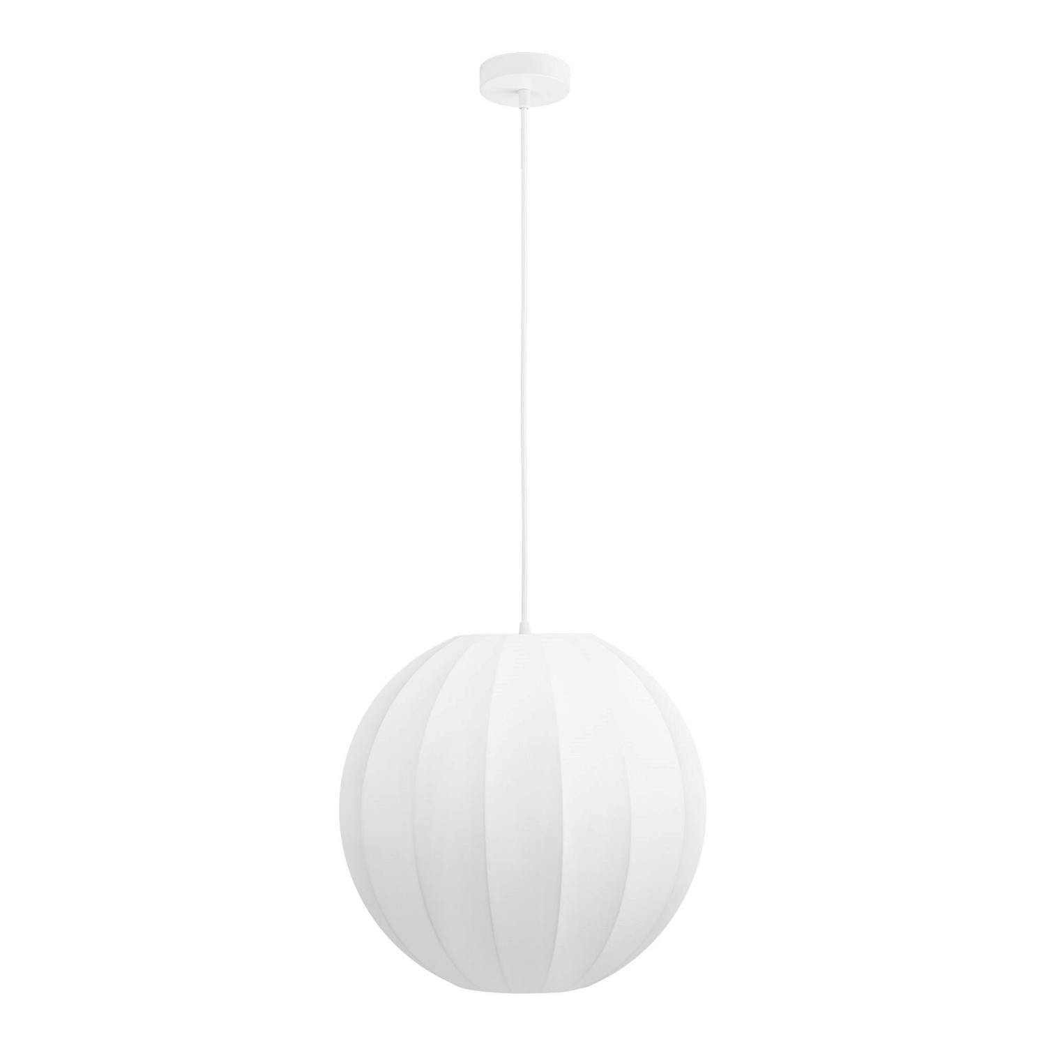Suspension boule blanche ø40 cm SKIVE, PIER IMPORT