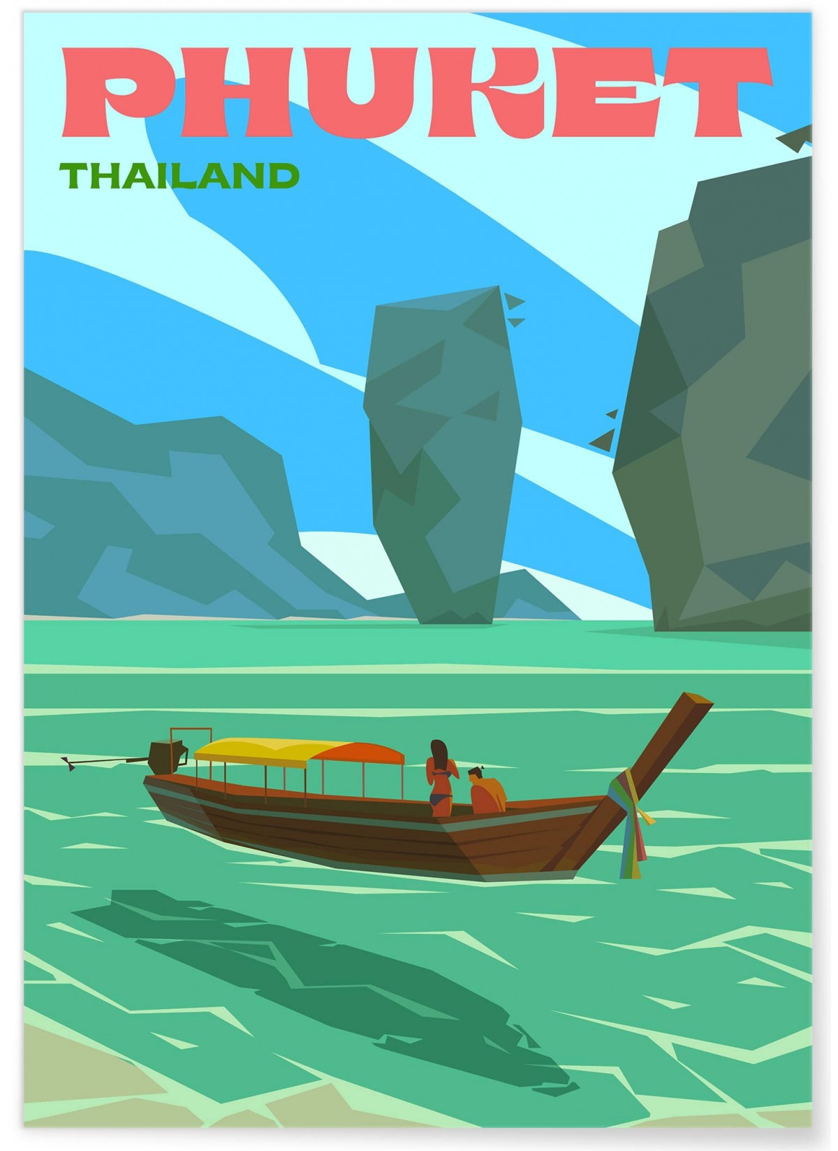 Affiche ville Phuket, L'AFFICHERIE