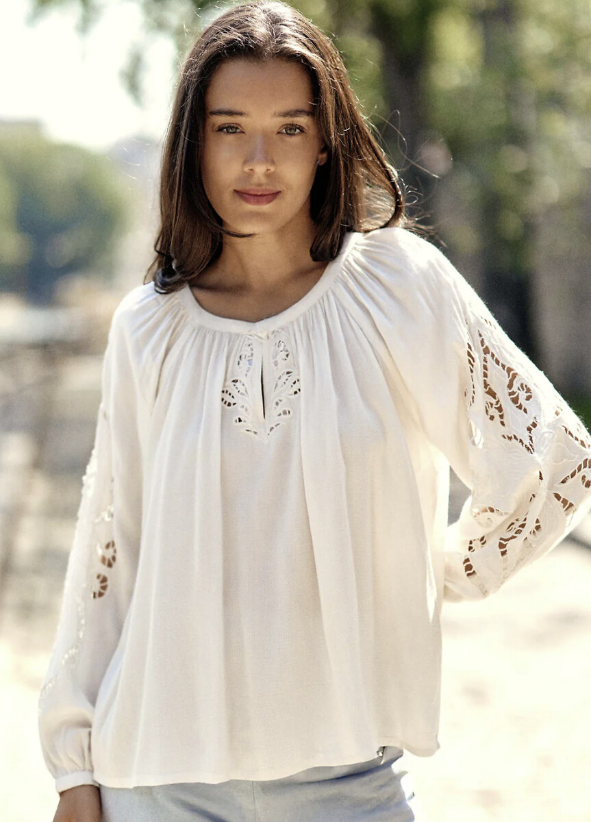 Bary Oversize Embroidered Blouse, LA PETITE ETOILE