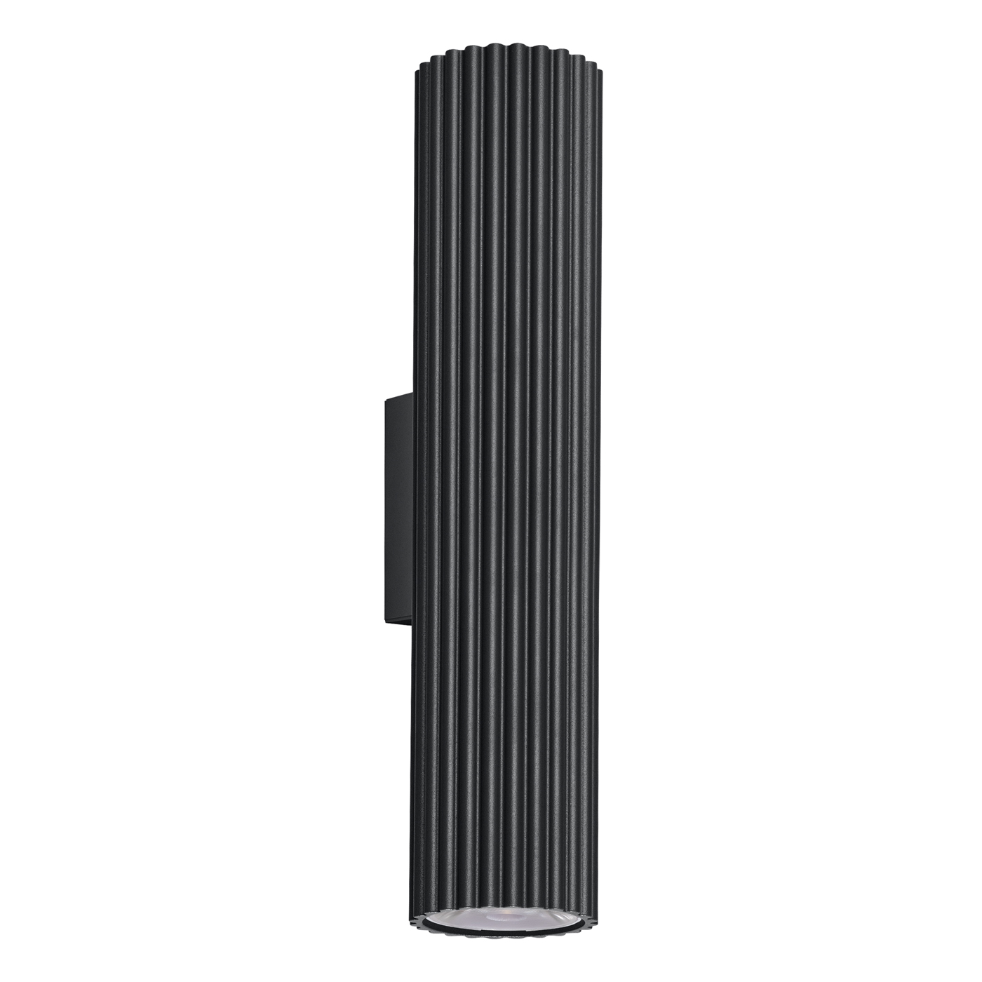 Applique murale Aluminium Noir LED 2 Ivar, EDEN
