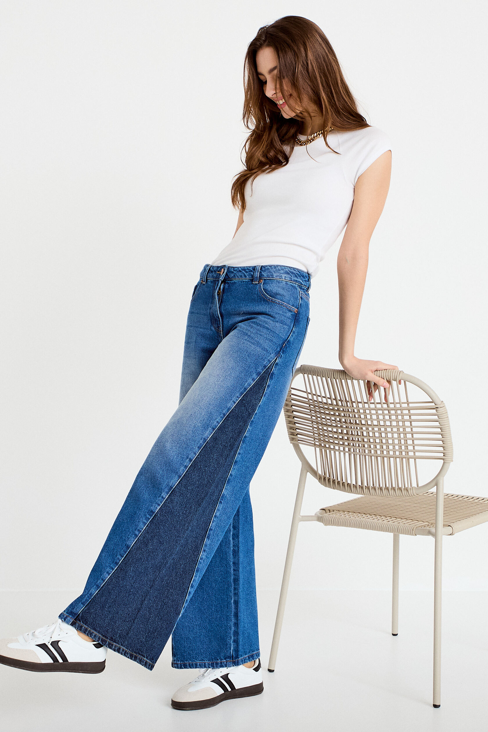 Jean bootcut taille basse, CACHE CACHE