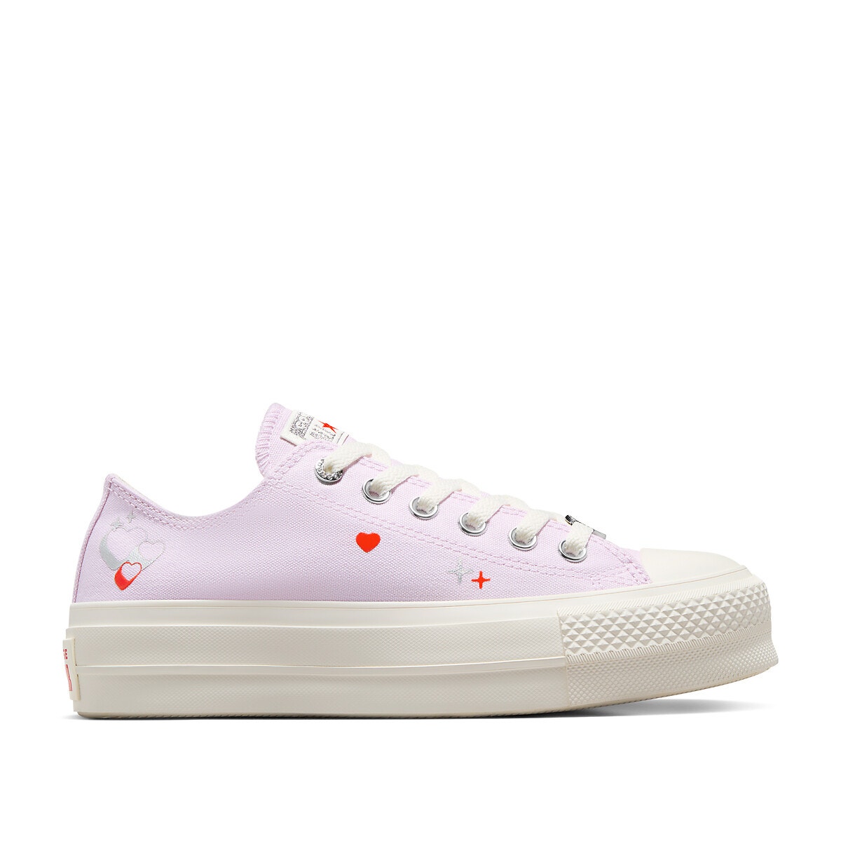 Converses basses roses online