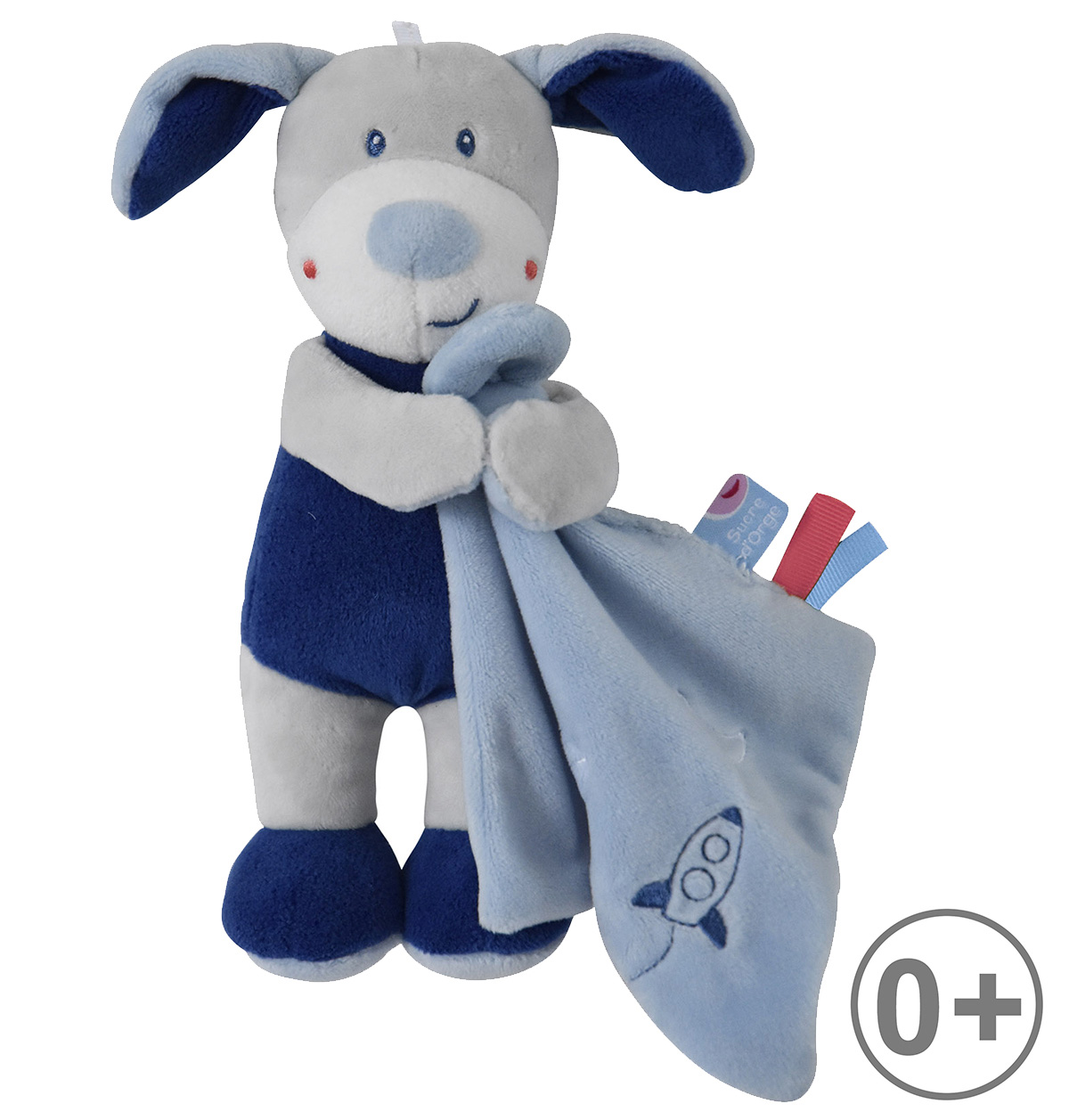Doudou mouchoir chien akiva, SUCRE D'ORGE