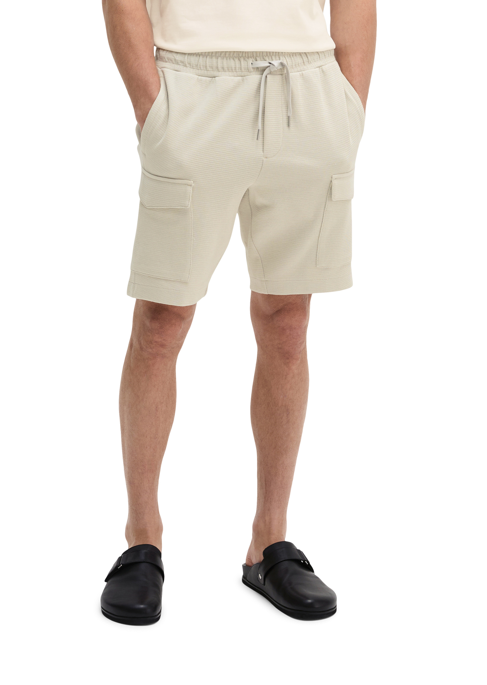 Pantalon sweat regular avec une structure fine, MARC O'POLO