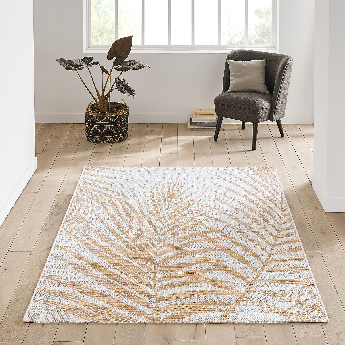 Palmi Palm Print Indoor / Outdoor Rug
