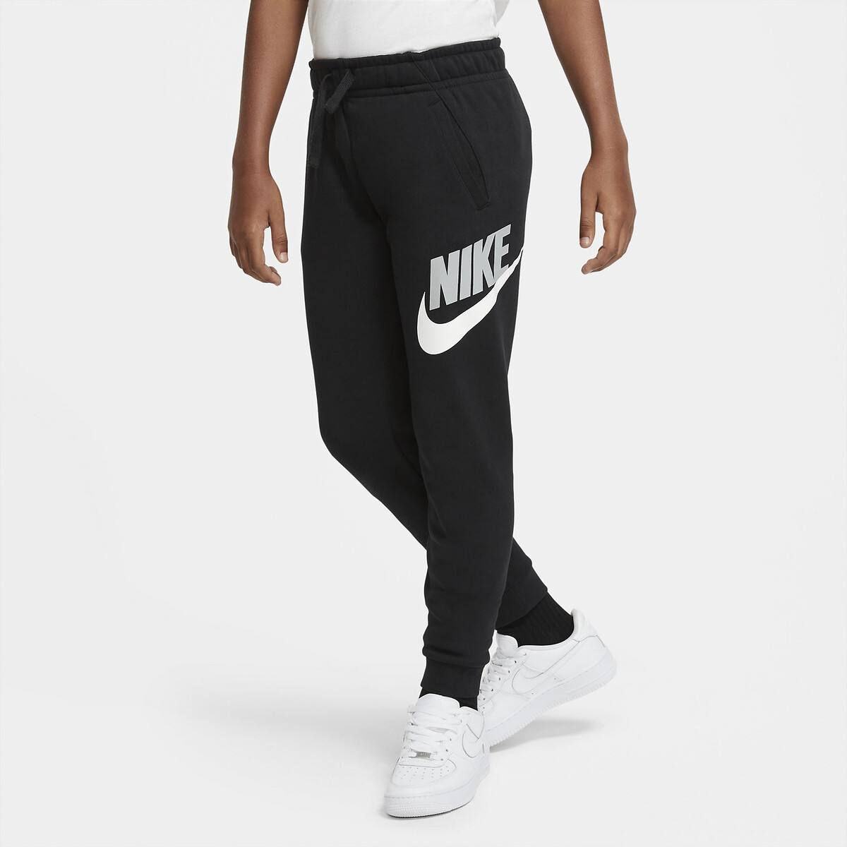 Cotton mix joggers 6-16 years , black 