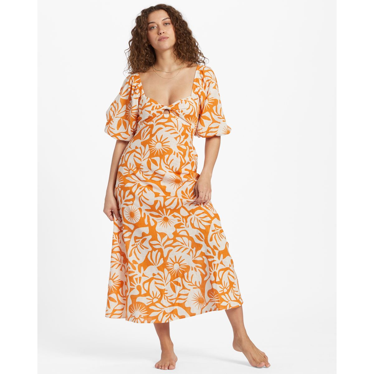 Mango robe orange hot sale