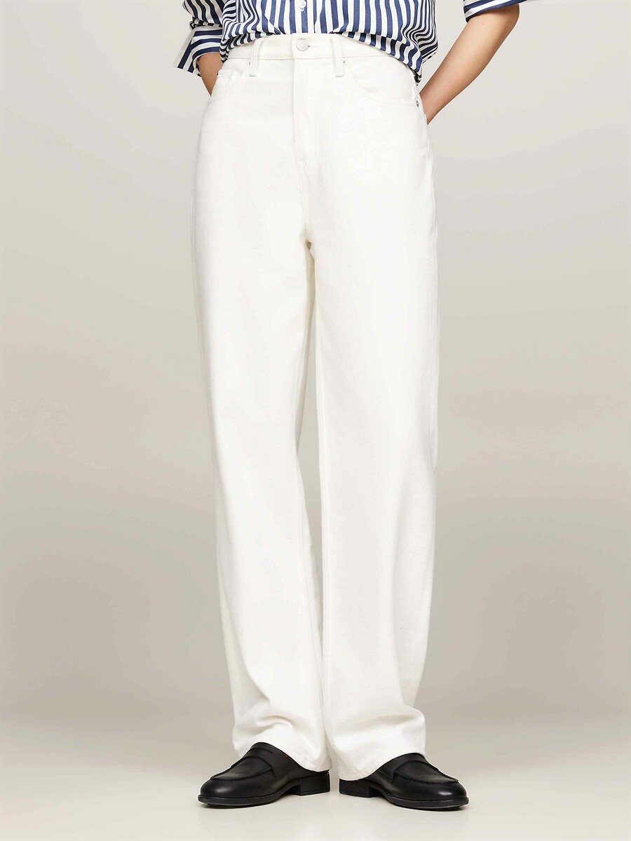Straight High Waist Jeans, TOMMY HILFIGER