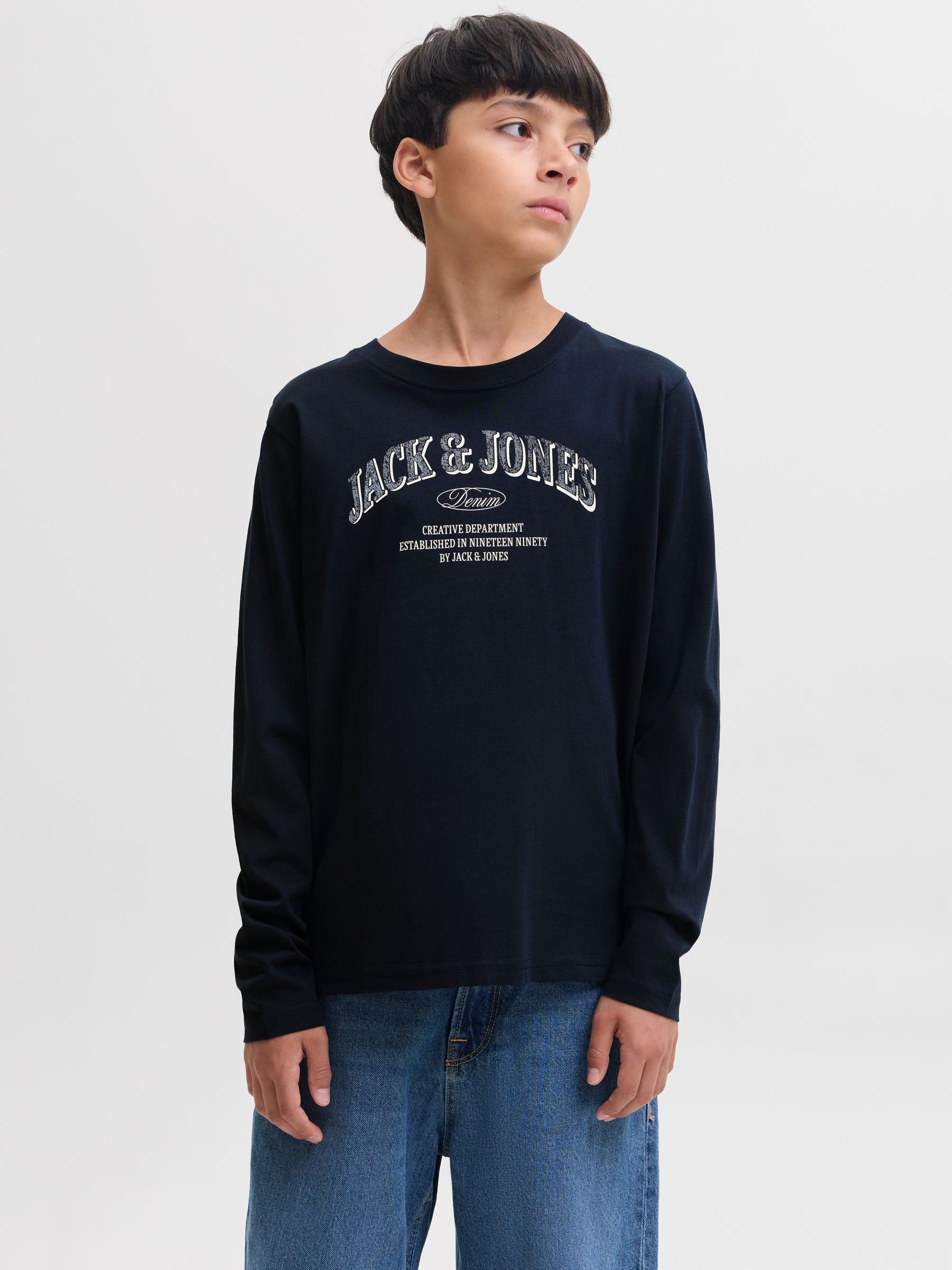 T-Shirt À Manches Longues, JACK & JONES JUNIOR