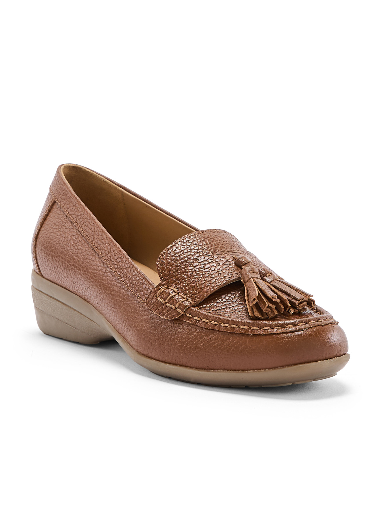 Mocassins à pompons femme, PEDICONFORT