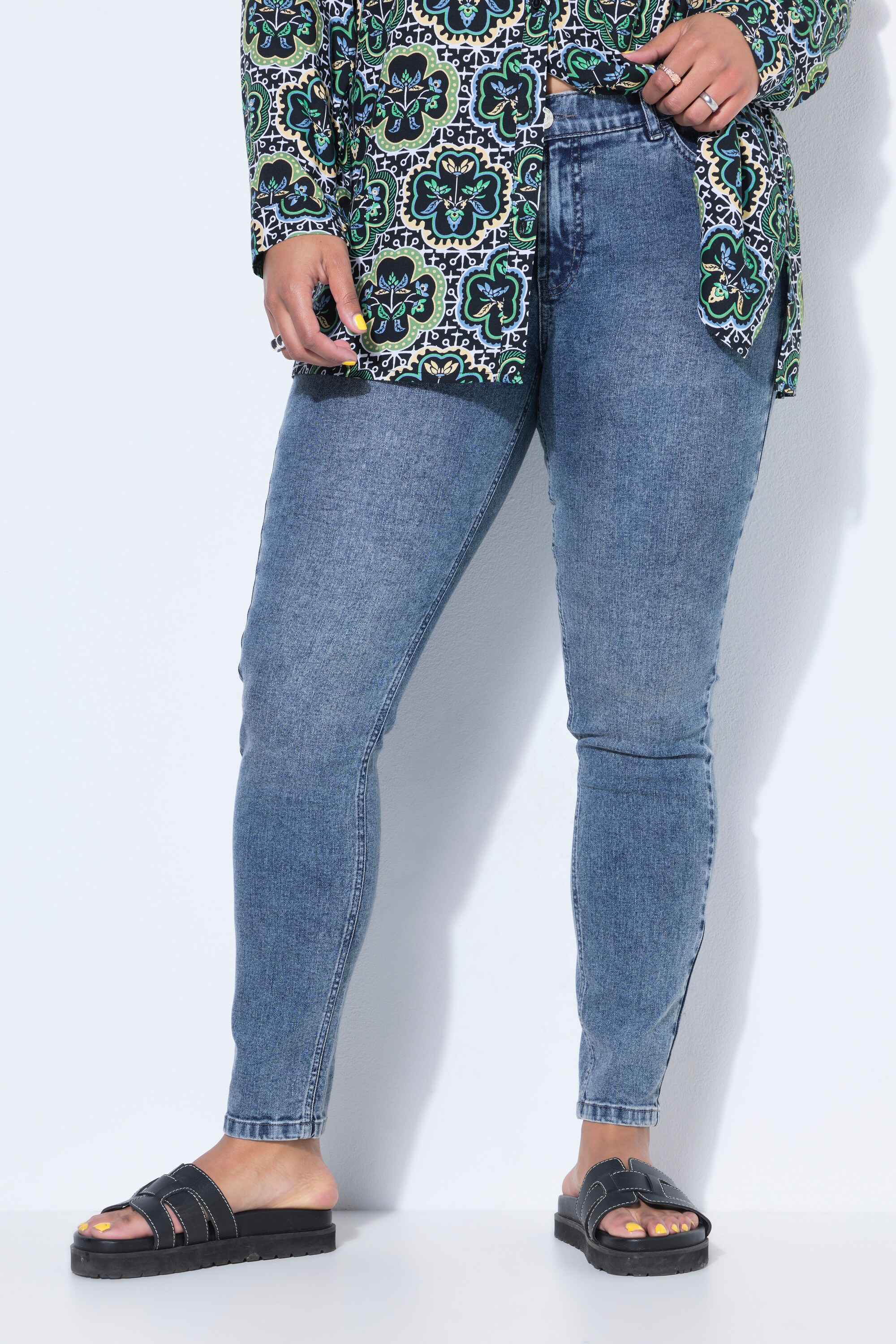 Jean Skinny 5 poches, denim stretch, STUDIO UNTOLD