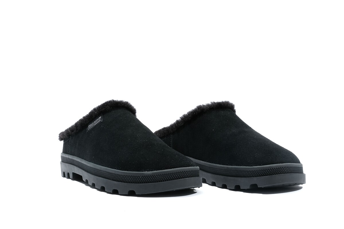 Sabots cuir fourrés Palladune Mule Warm, PALLADIUM