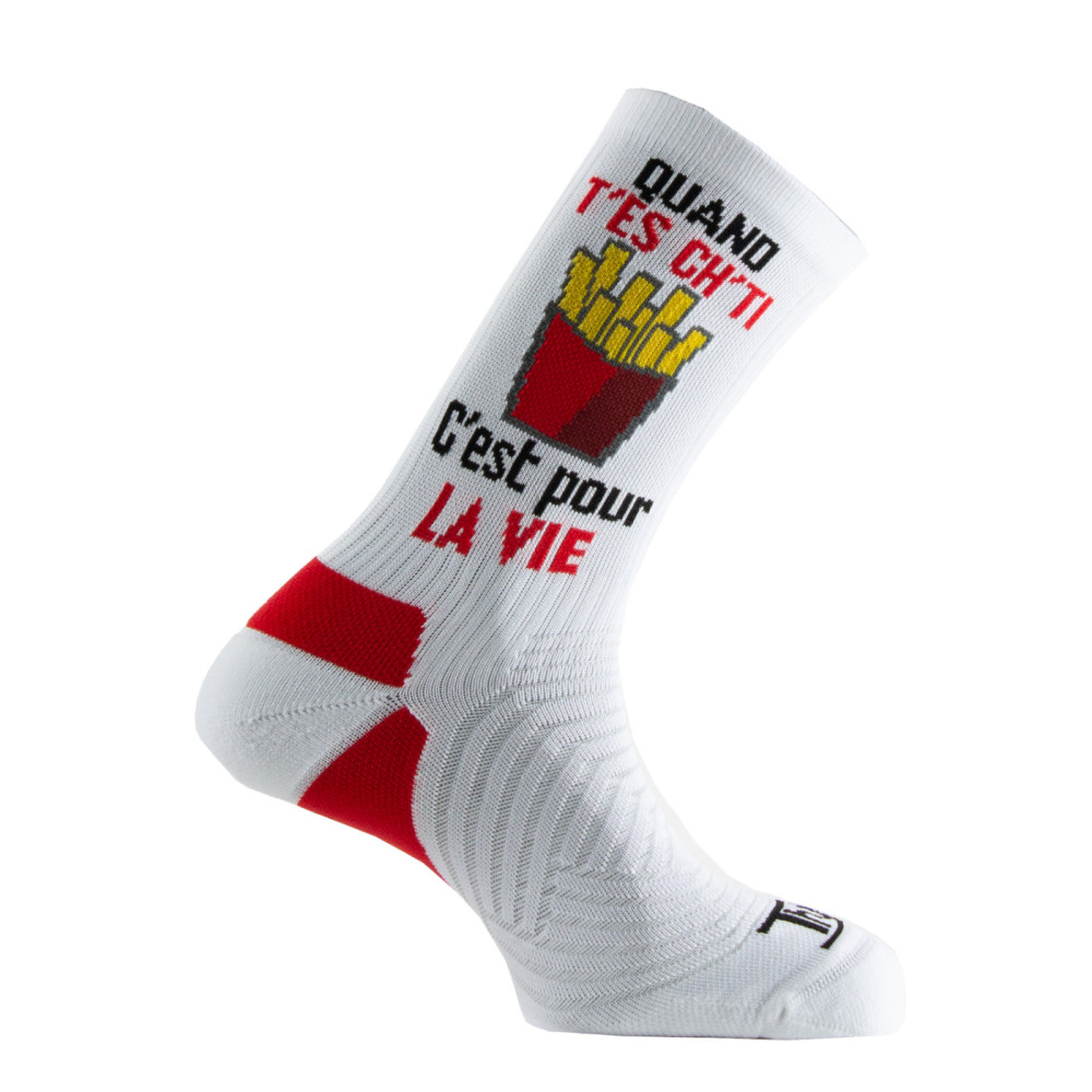 Mi-chaussettes sport run humoristiques, THYO