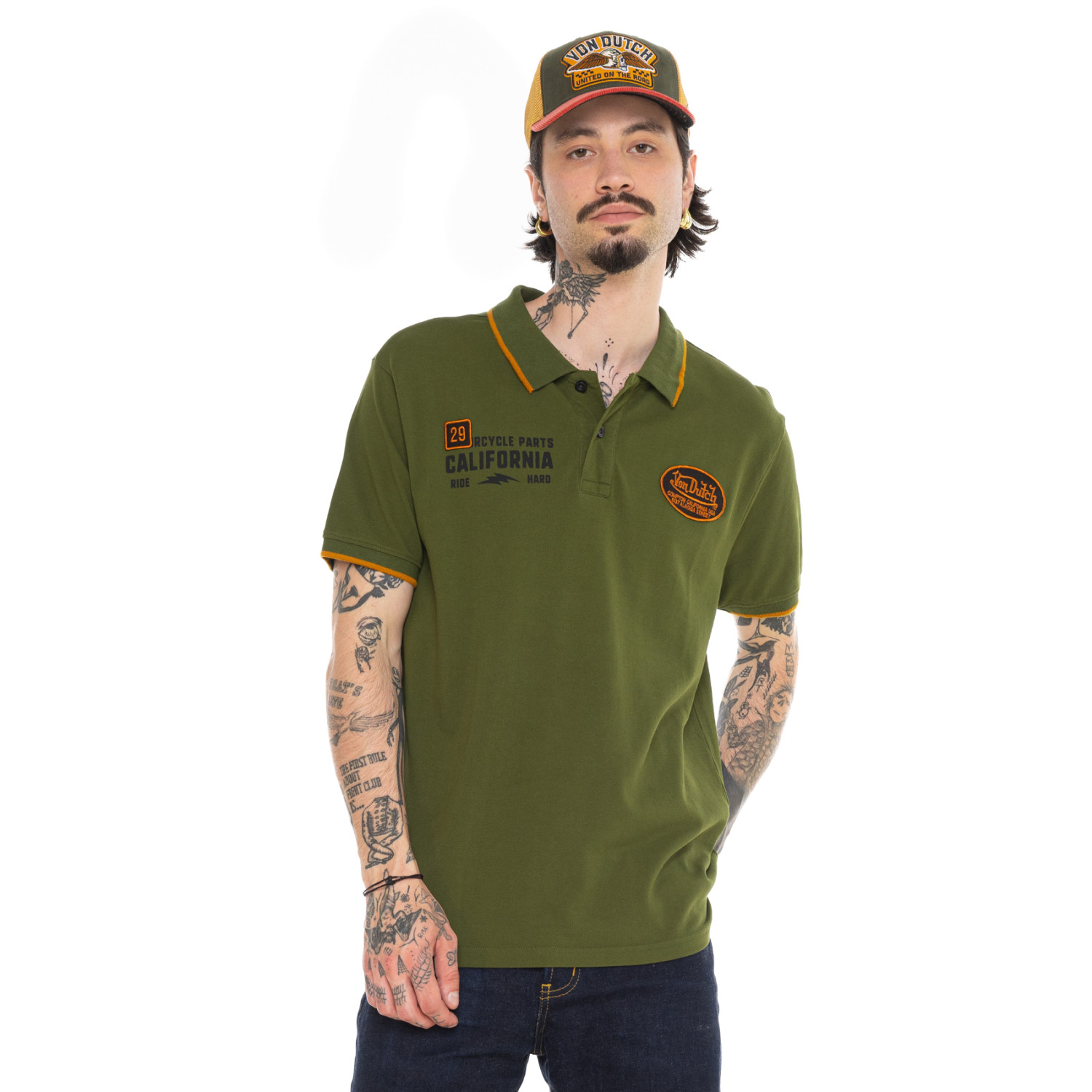 Polo coton piqué MARCO, VON DUTCH