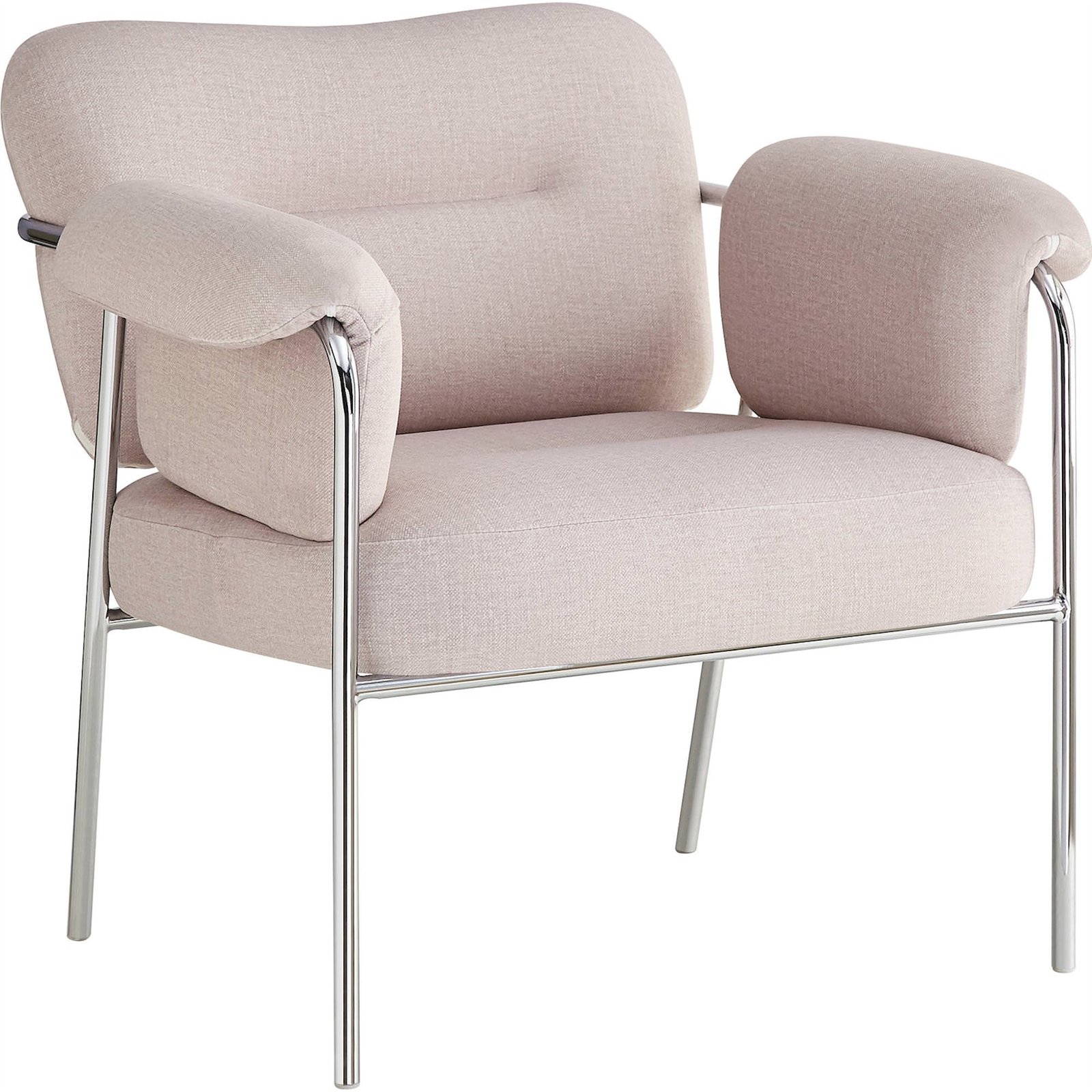 Fauteuil lounge sculptural tissu TOVANY, RECOLLECTION