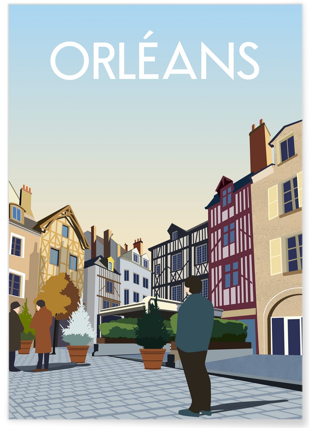 Affiche ville Orléans 3, L'AFFICHERIE