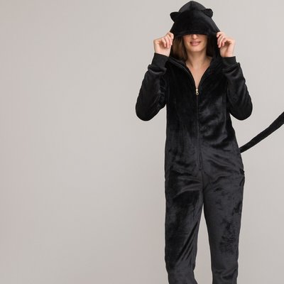 Overall Catwoman aus Fleece LA REDOUTE COLLECTIONS