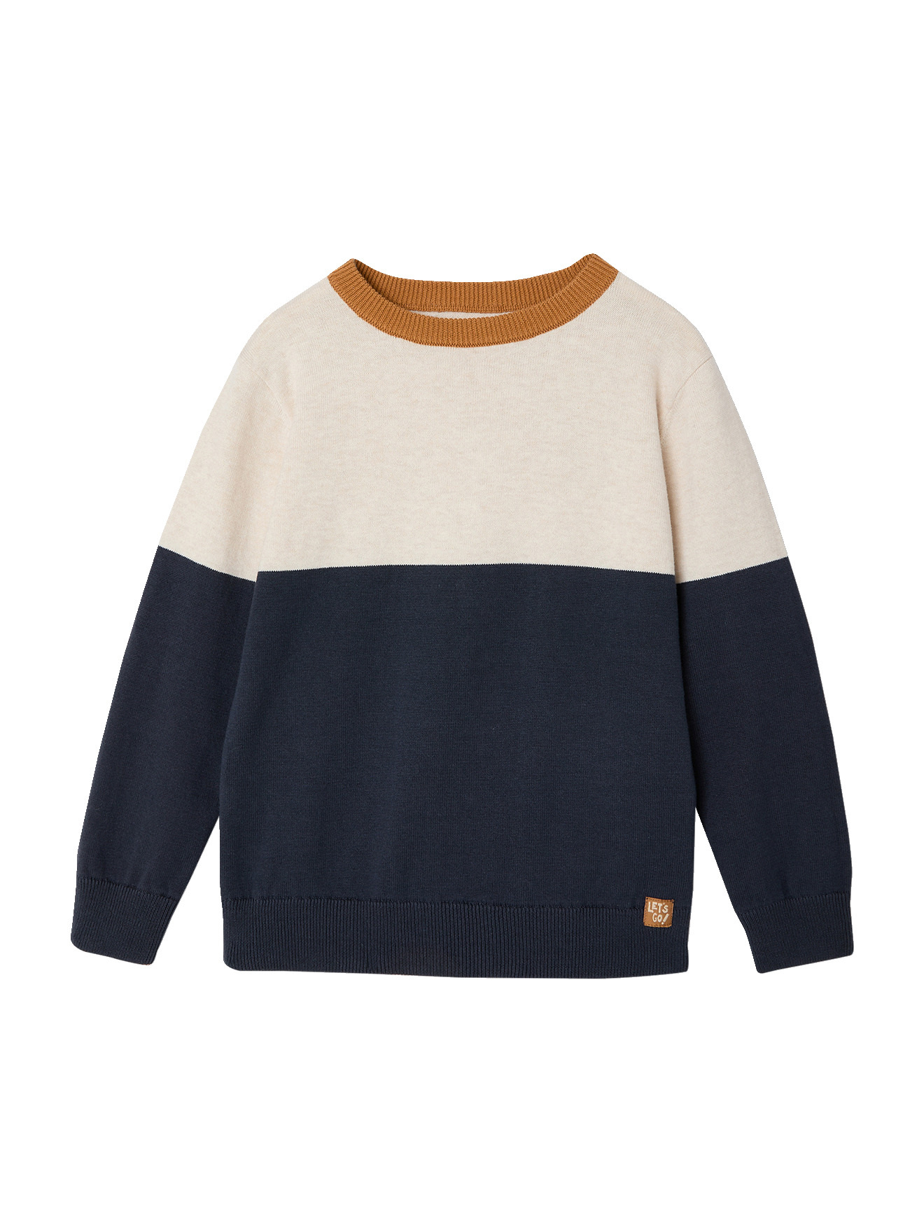 Pull col rond, VERTBAUDET