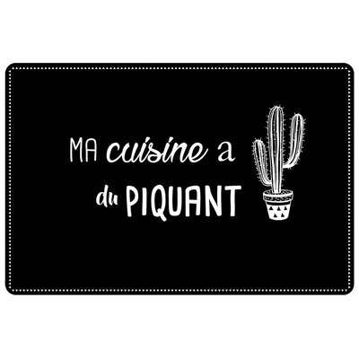 Set de table opaque Ma Cuisine a du Piquant DOUCEUR D'INTÉRIEUR