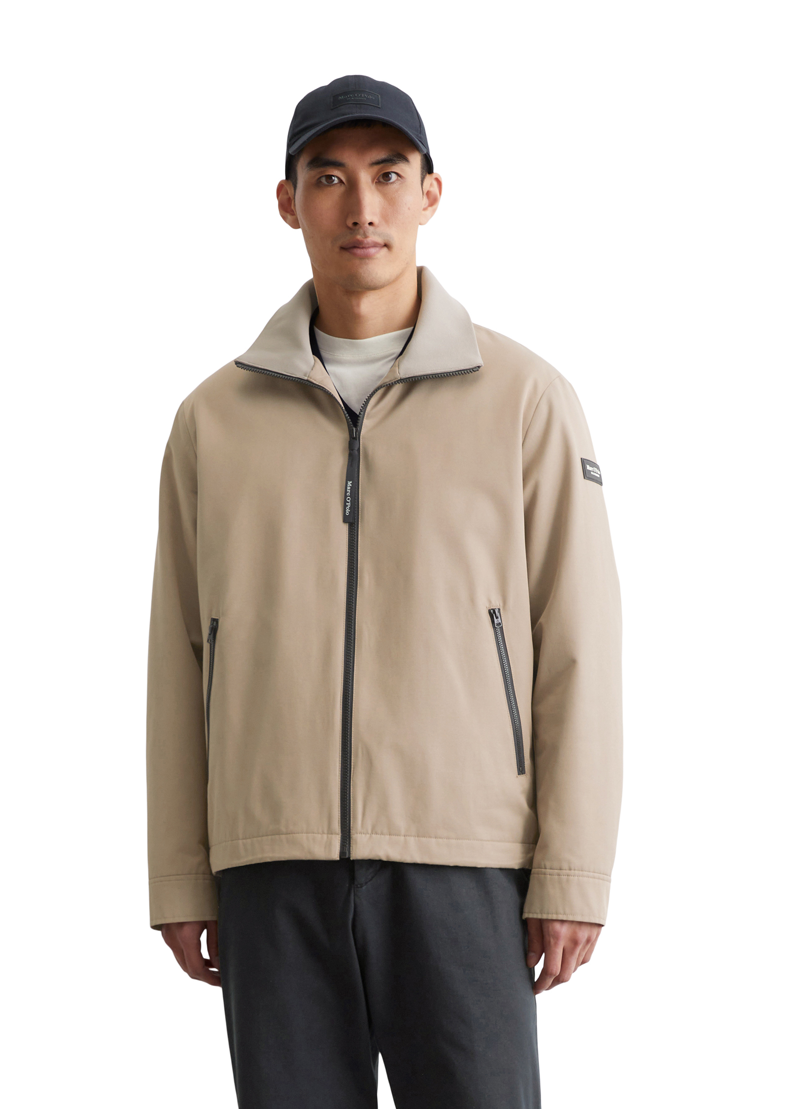 Veste doublée regular en micro-twill hydrofuge, MARC O'POLO