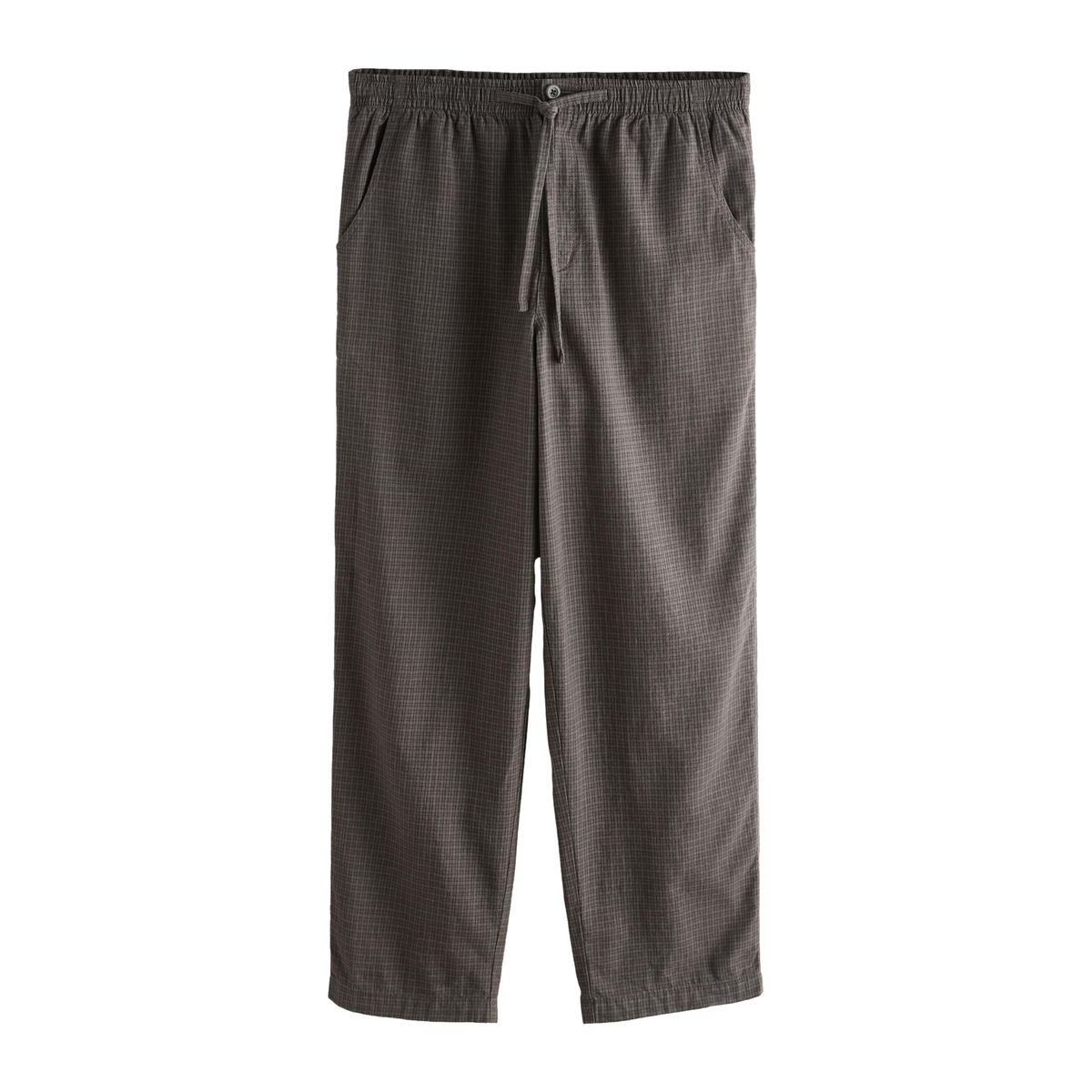 Pantalon baggy en lin à taille élastique, NEXT