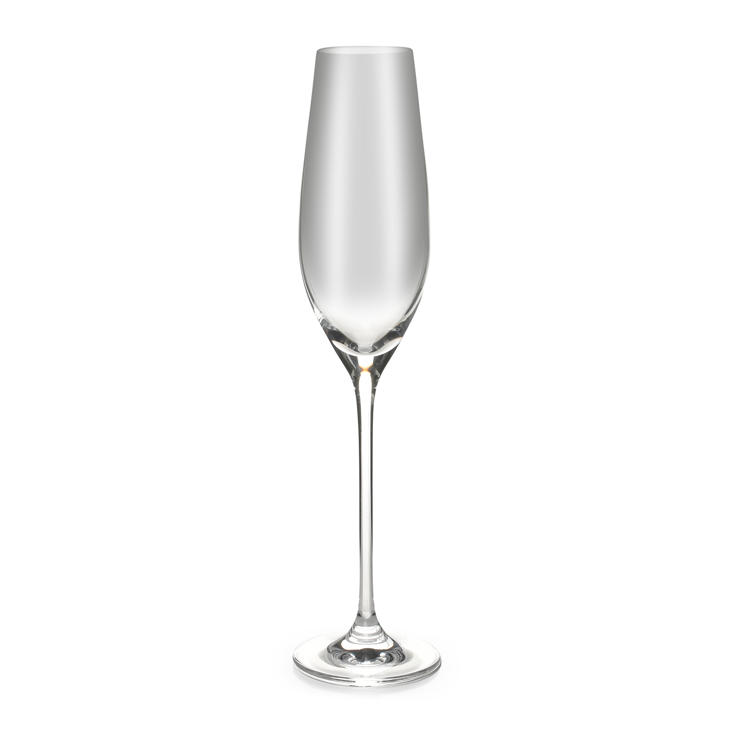 Lot de 6 verres à champagne CUVEE, SALT & PEPPER