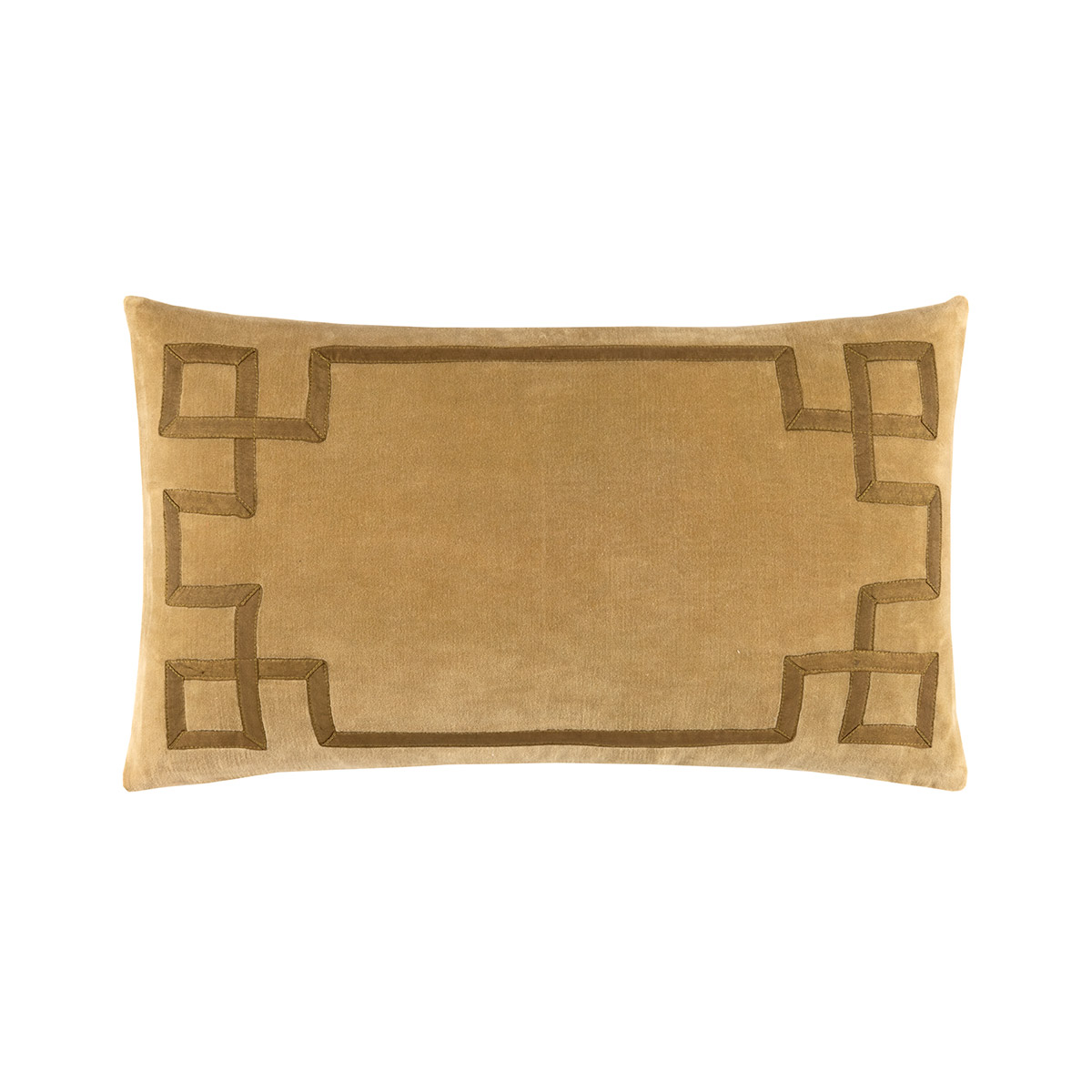 Housse de coussin en velours marron, CALYPSO, DESFORGES