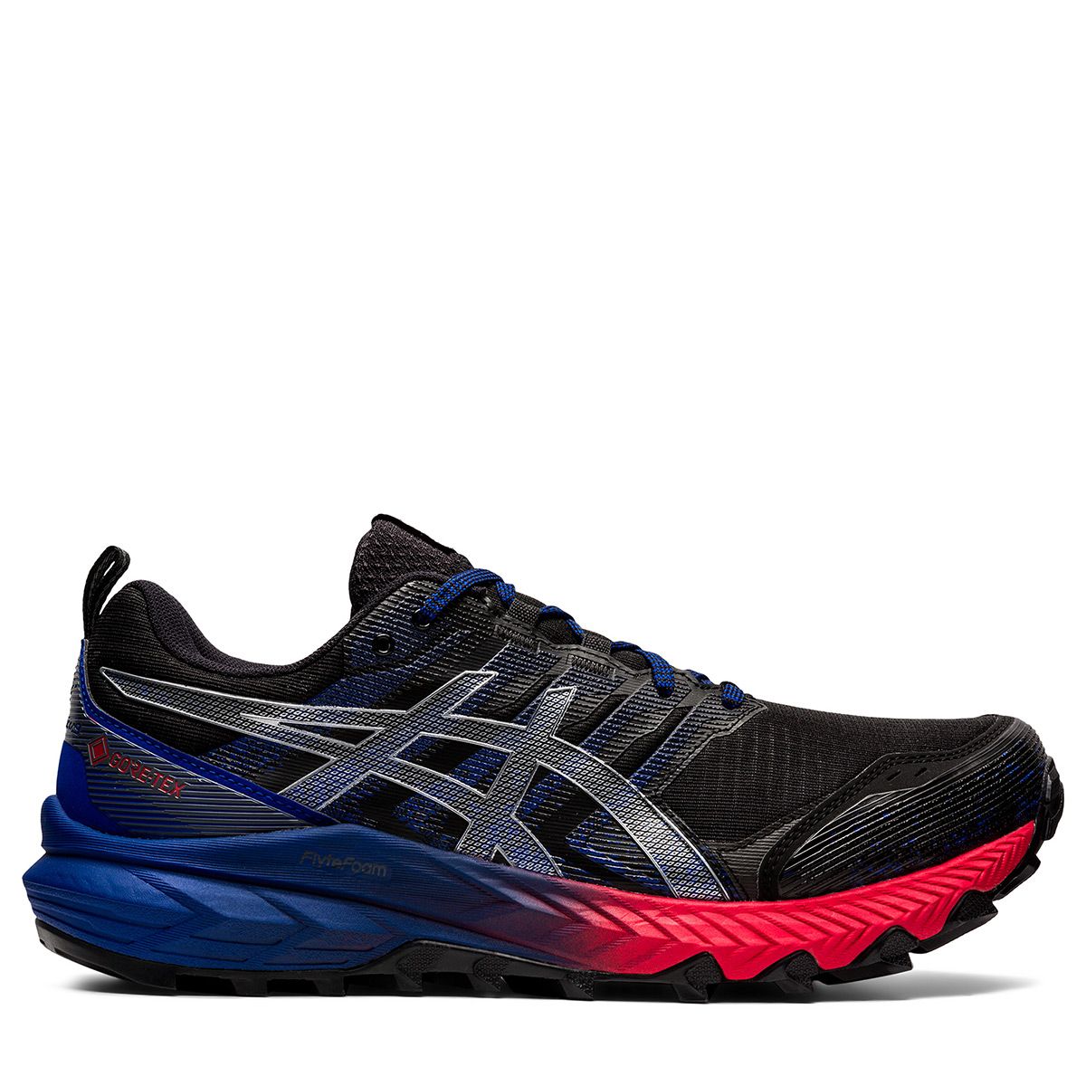 شوربة الذرة Chaussures de running gel trabuco 9 gtx noir/bleu/rouge Asics | La ... شوربة الذرة