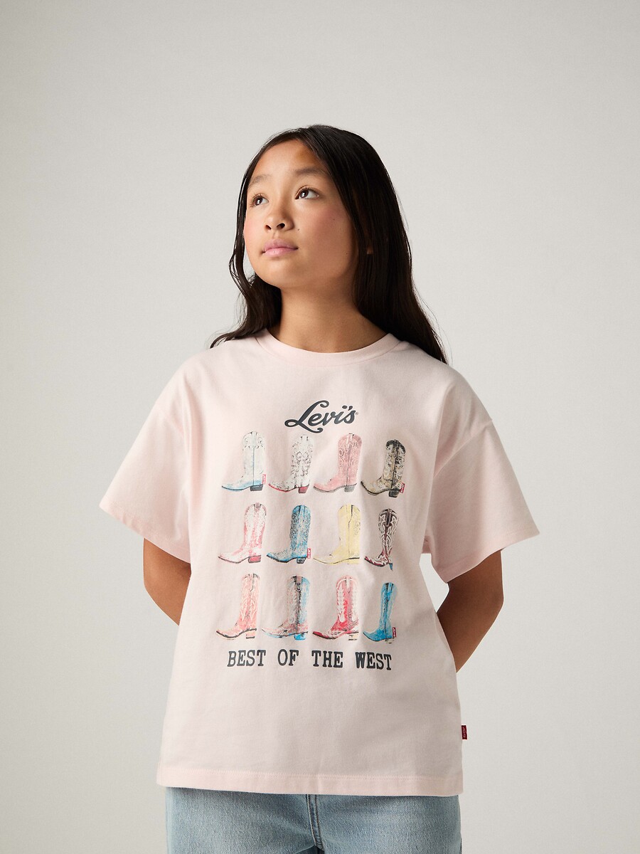 T-shirt manches courtes, print devant, LEVI'S KIDS
