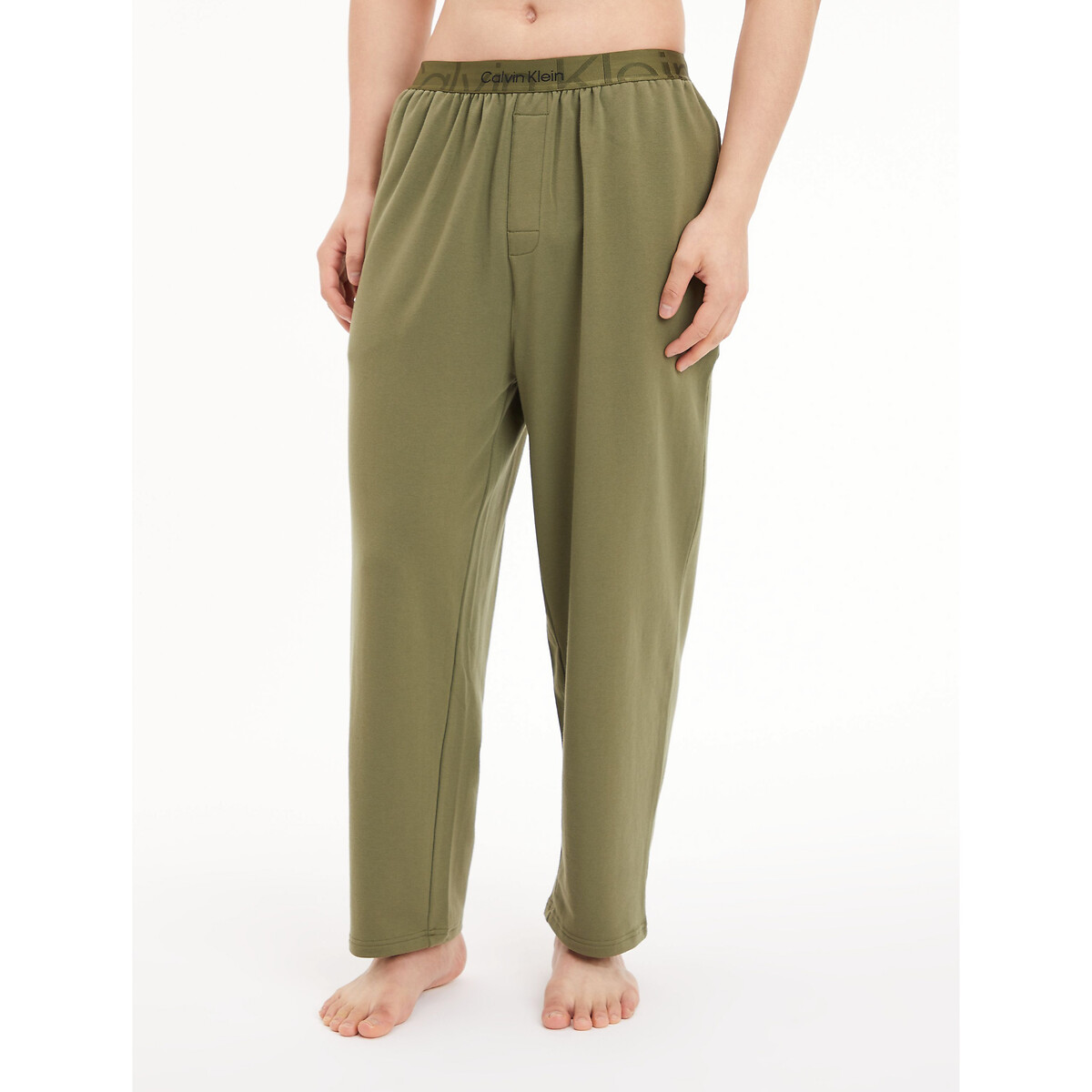 Pyjamahose mit dehnbund khaki Calvin Klein Underwear | La Redoute