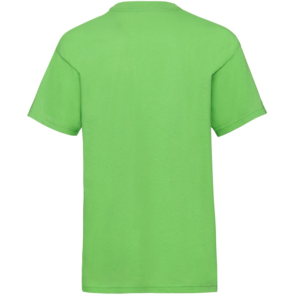 Lot De 2 T-Shirts Fruit Of The Loom Manches Courtes Enfant - 100% Coton - Col Rond