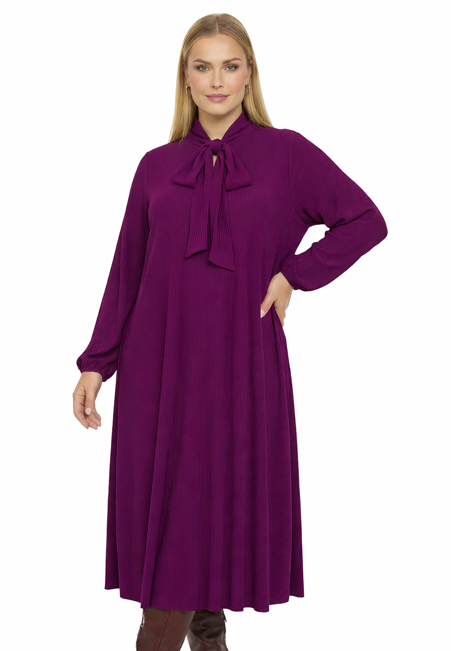 Robe avec manches longues, YOEK