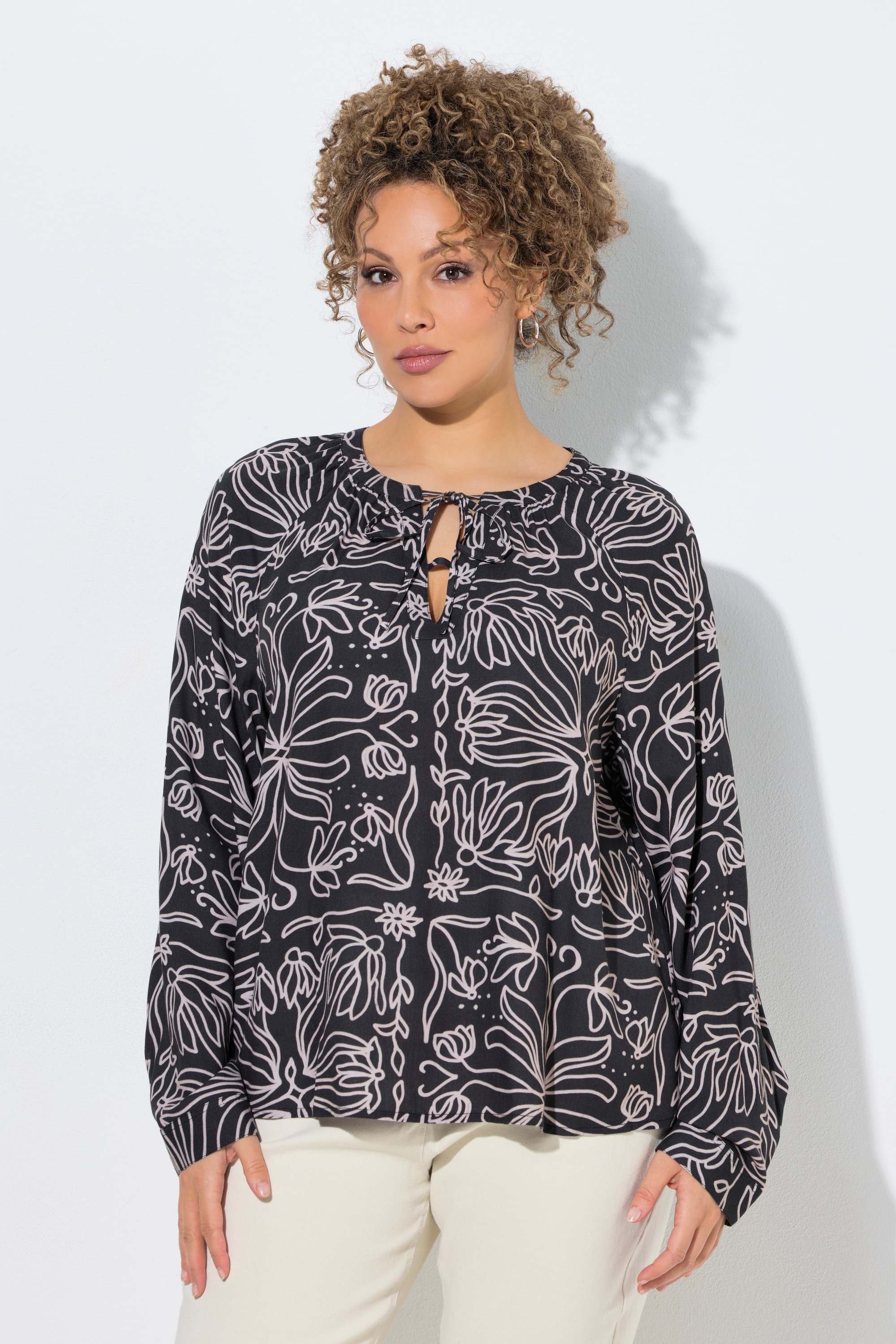 Blouse à fleurs, ULLA POPKEN