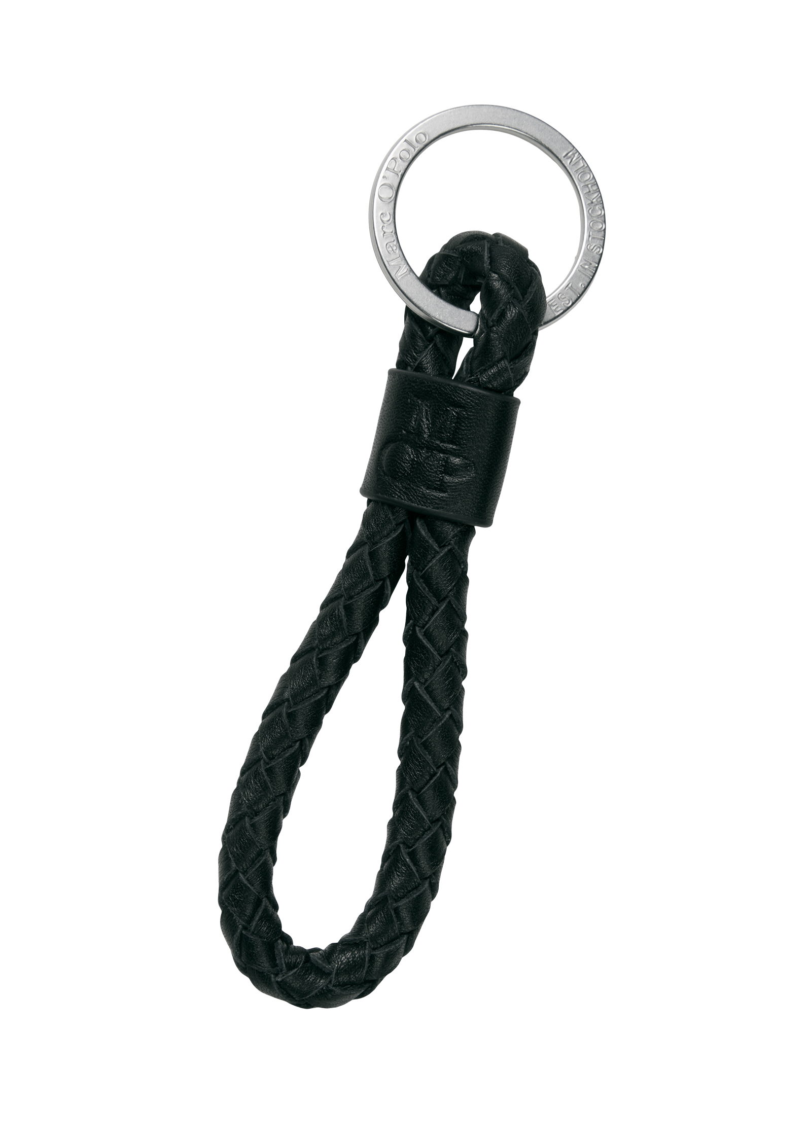 Porte-clés en cuir de vache tressé, MARC O'POLO