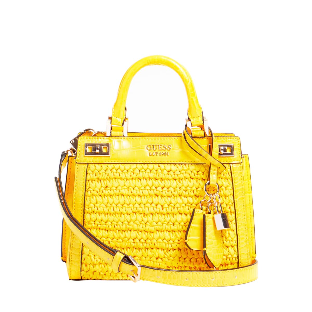 GuessGuess Porte-clés sac femme couleur jaune code RW7398P1401 MGD Marque  