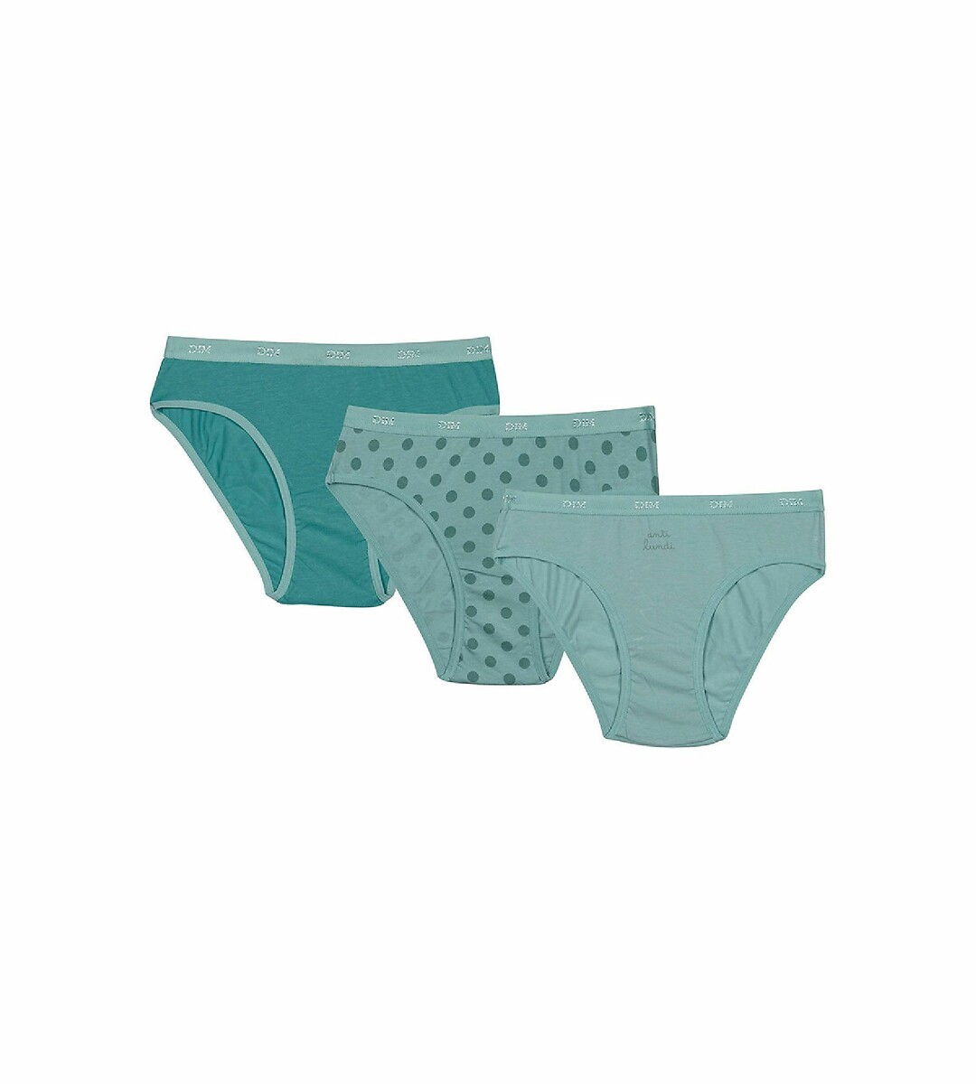 Lot de 3 slips Pocket Coton