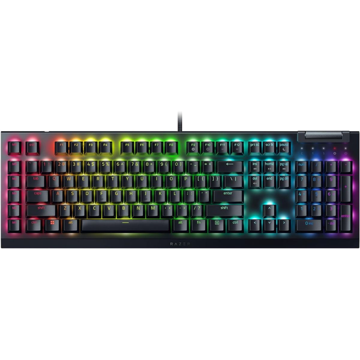 Clavier gamer BLACKWIDOW V4 X SWITCH JAUNE, RAZER