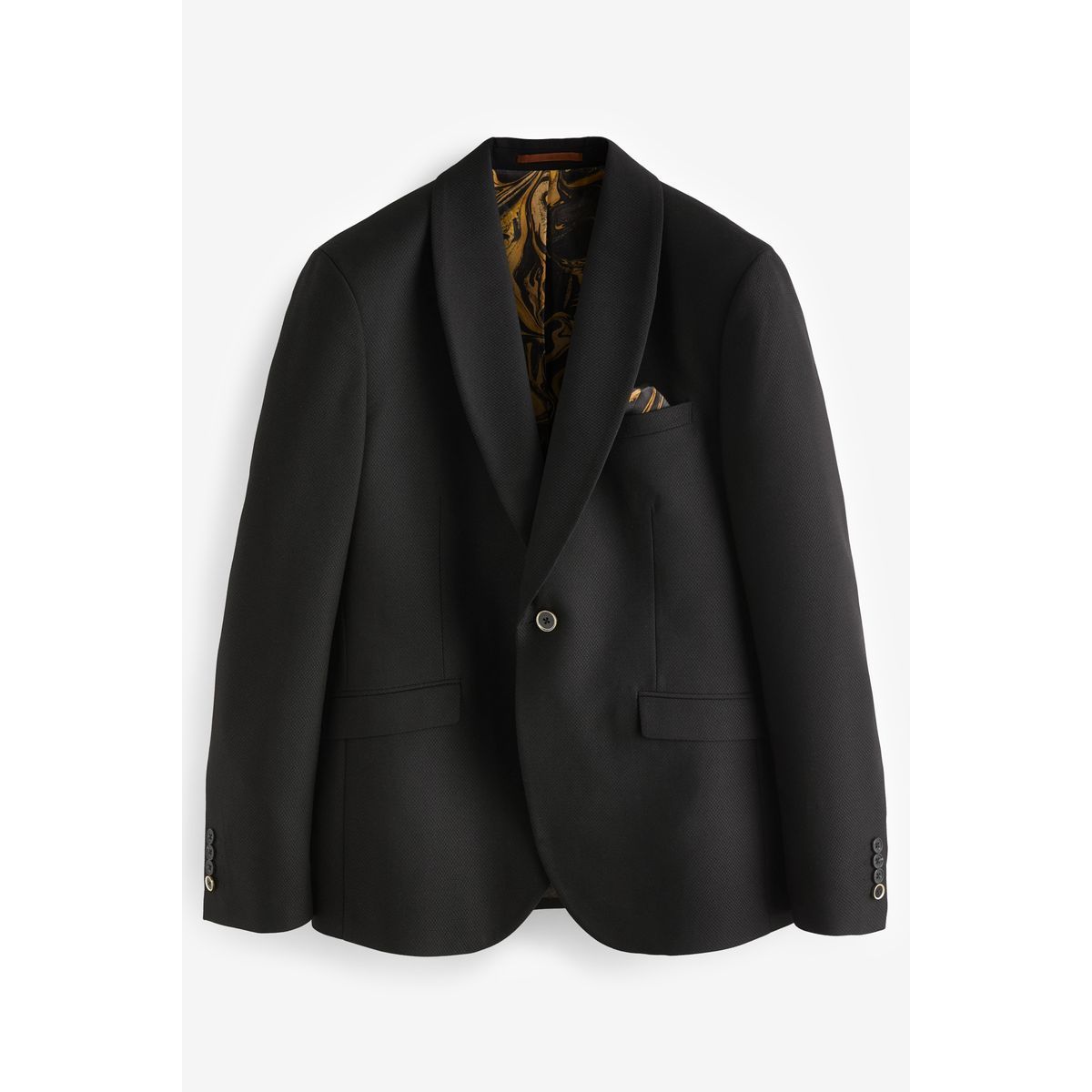 Manteau noir bouton online doré