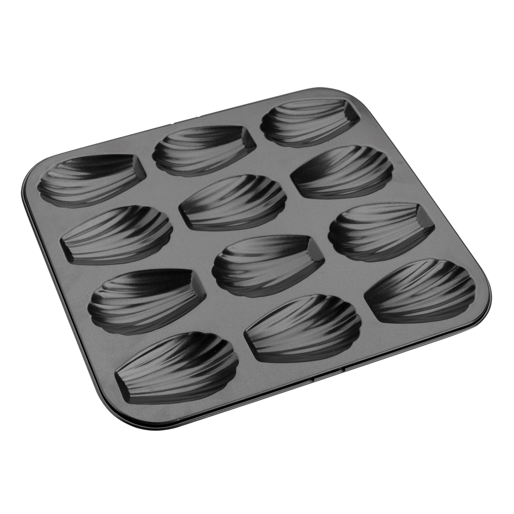 Plaque de 12 madeleines Moka, IBILI