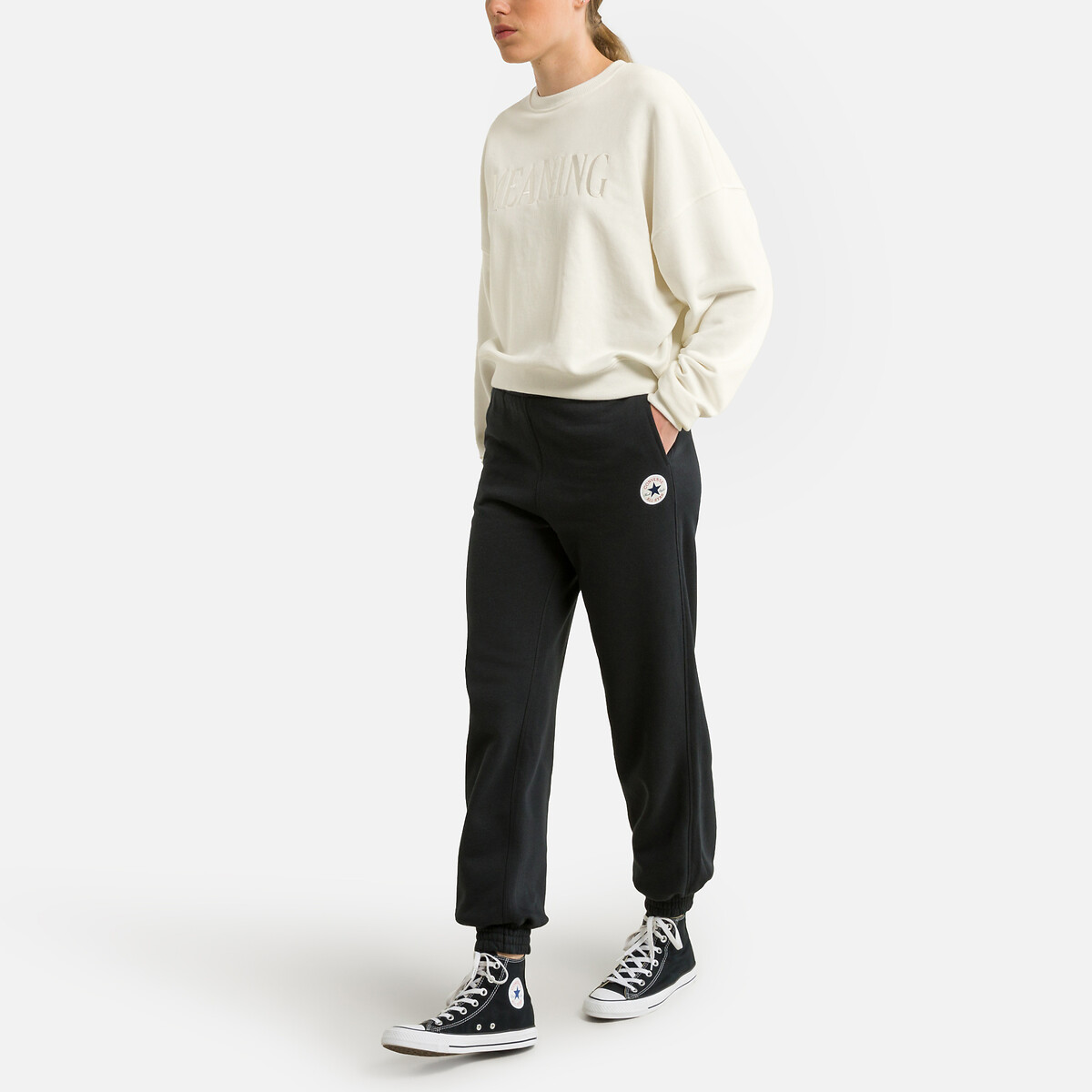 Image of Retro Chuck Joggers in Cotton Mix
