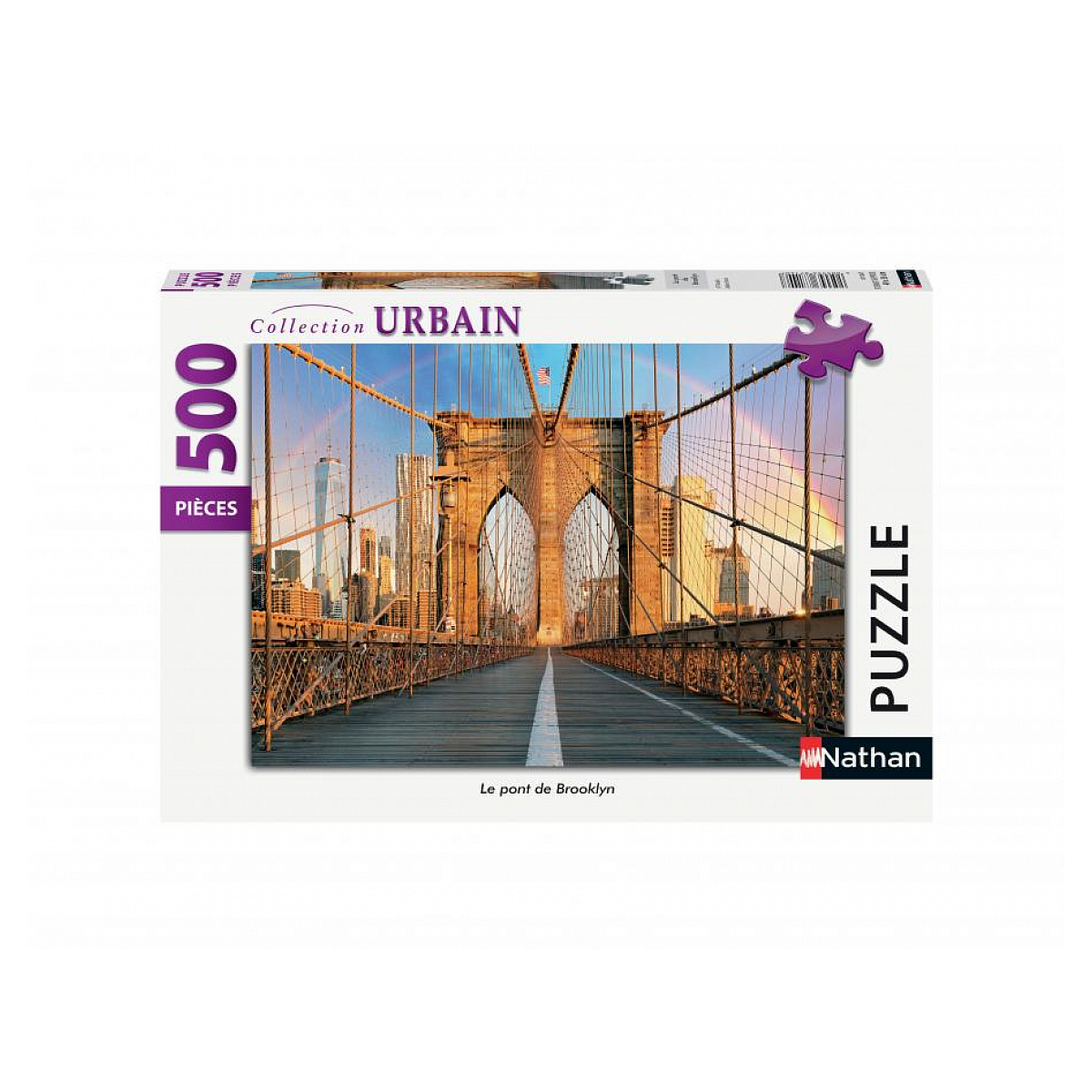 Puzzle 500 p  le pont de brooklyn, NATHAN