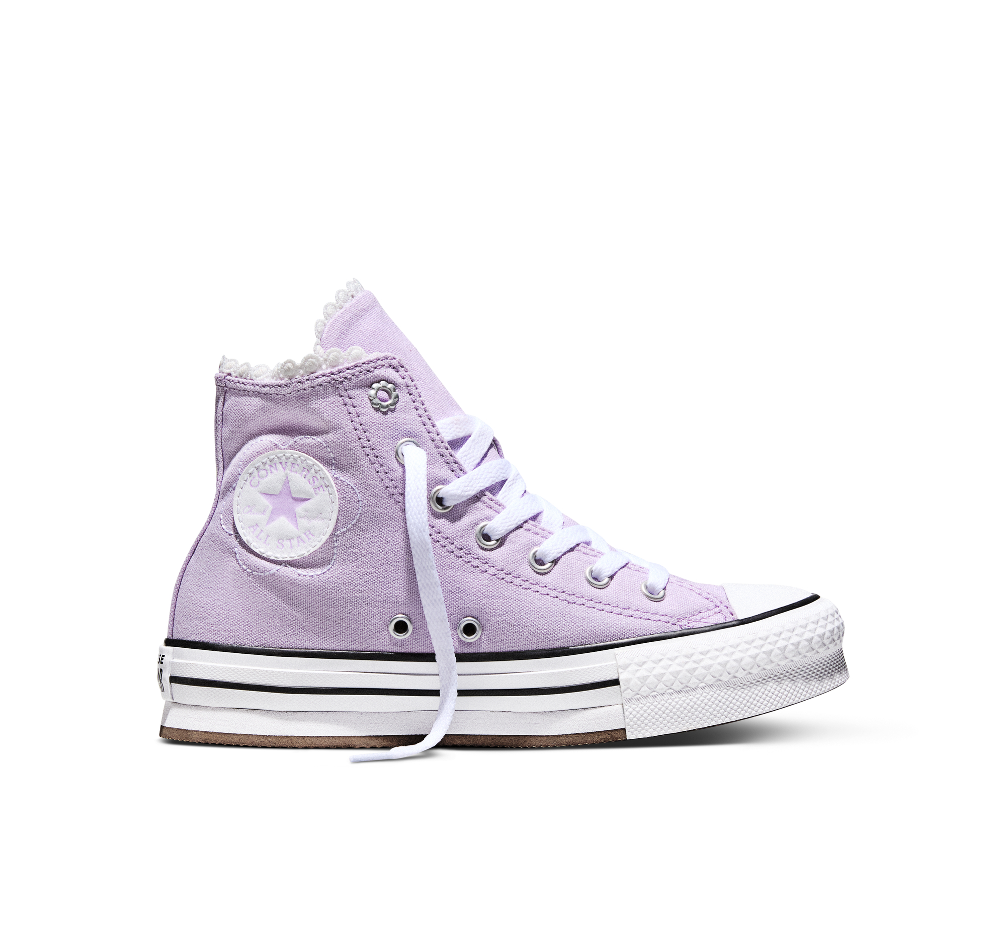 Baskets CHUCK TAYLOR ALL STAR EVA LIFT PLATFORM BUBBLE FLOWERS, CONVERSE