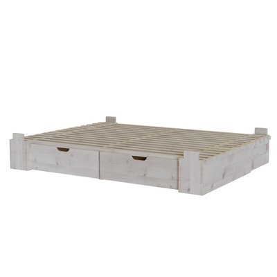 Everlasting 140 bed with 2 drawers EUROPE & NATURE 