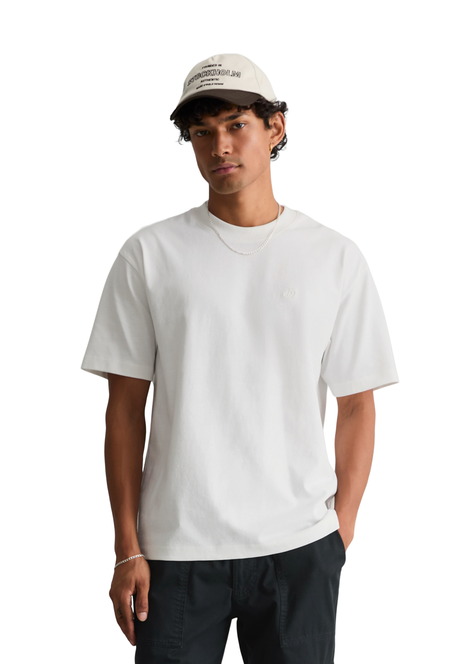 T-shirt ample en jersey de coton bio épais, MARC O’POLO DENIM