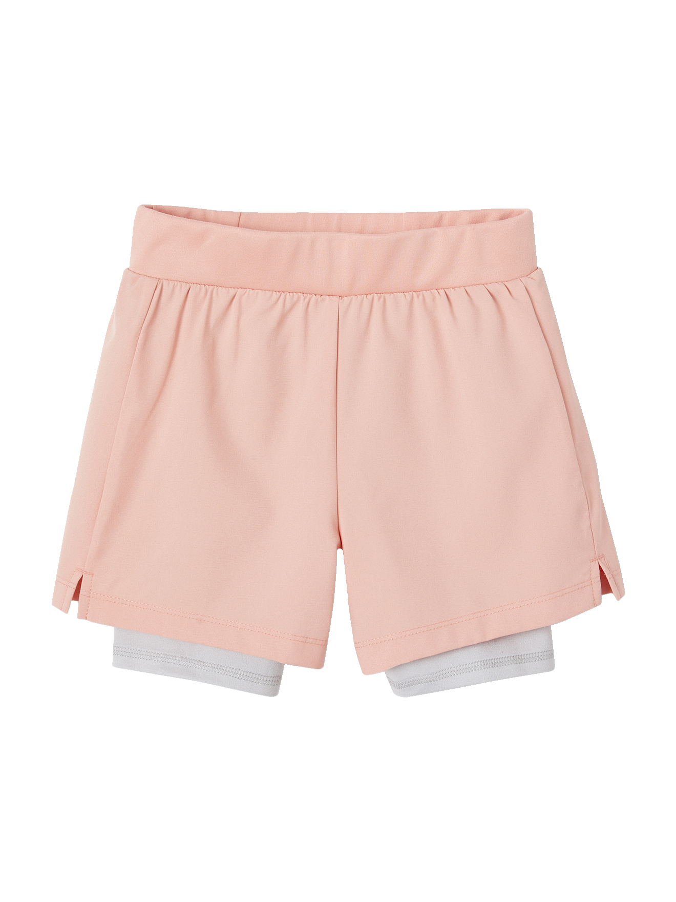 Short sport 2 en 1 matière technique, VERTBAUDET
