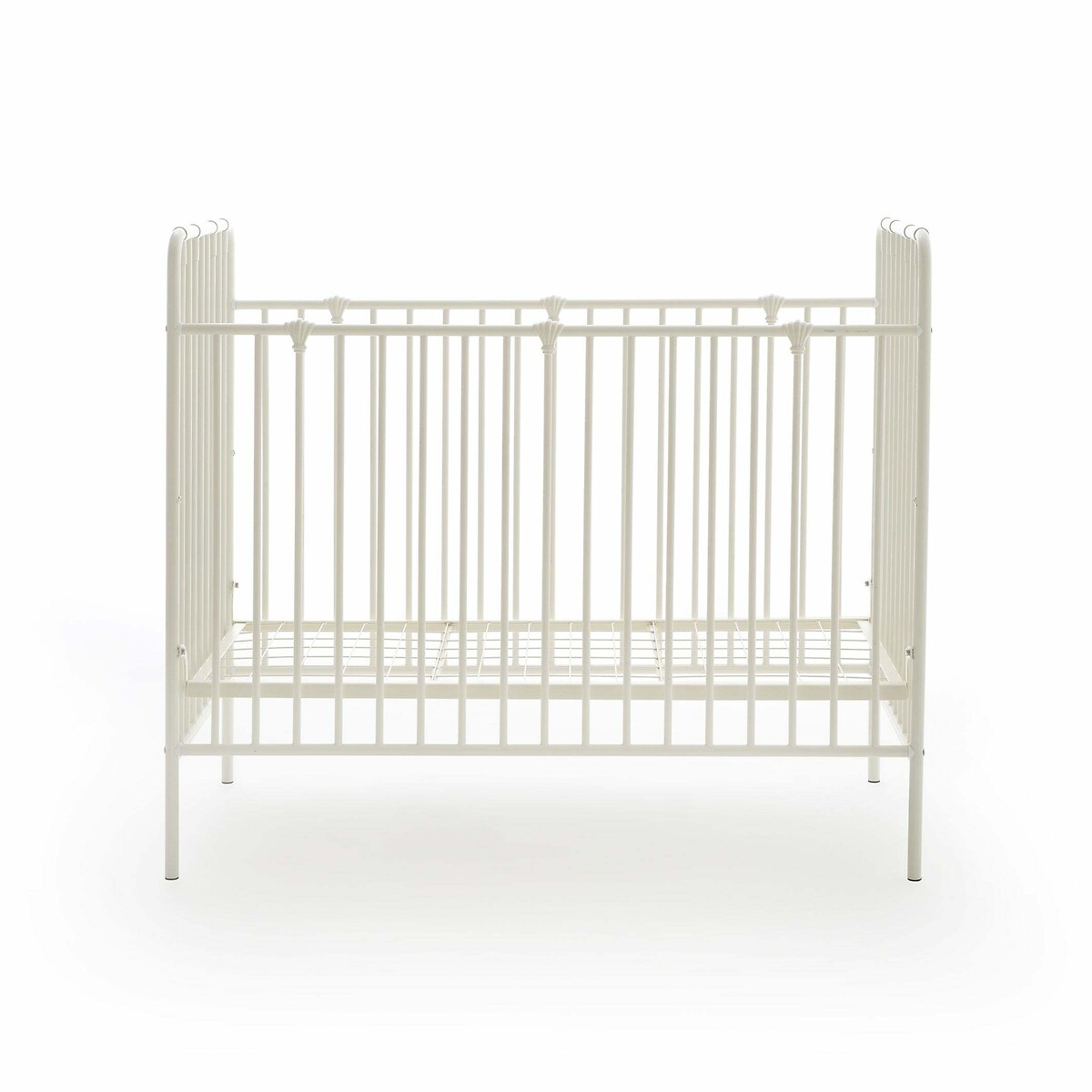 Product photograph of Bertille Metal Cot With Adjustable Base from La Redoute UK.