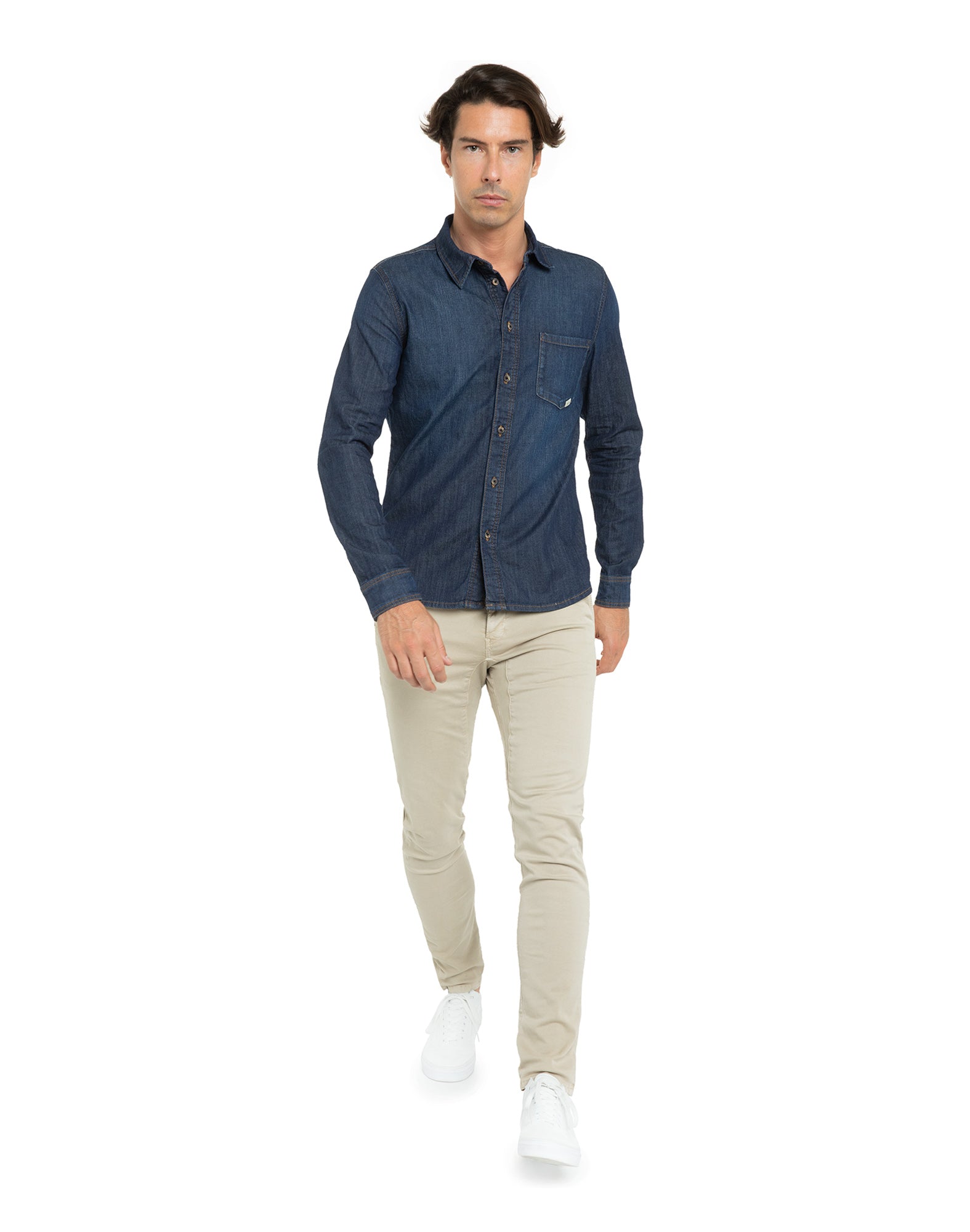 CHEMISE BLUE, PULLIN